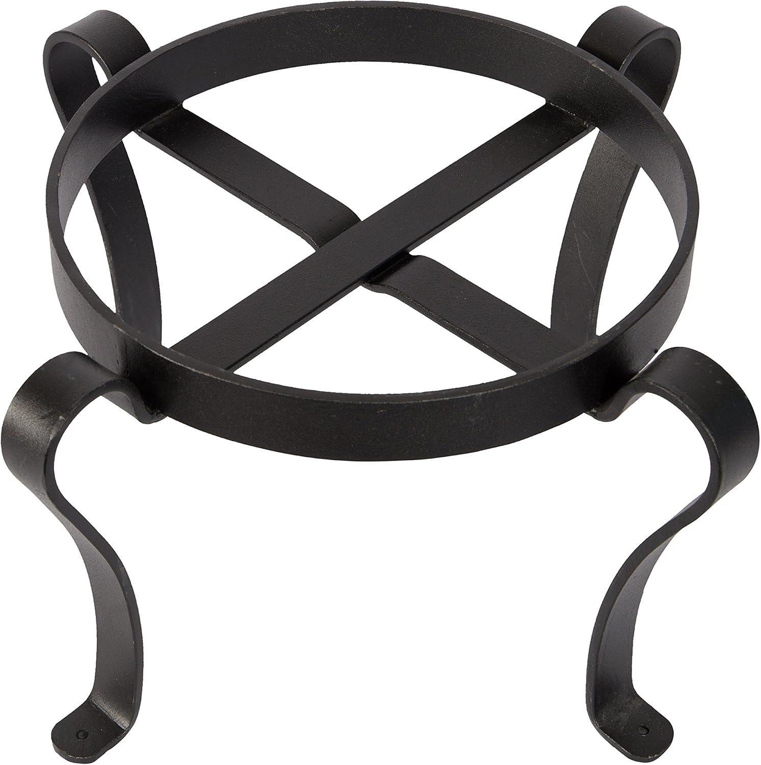 Achla Designs Patio Flower Pot Plant Stand, 18-in H Black