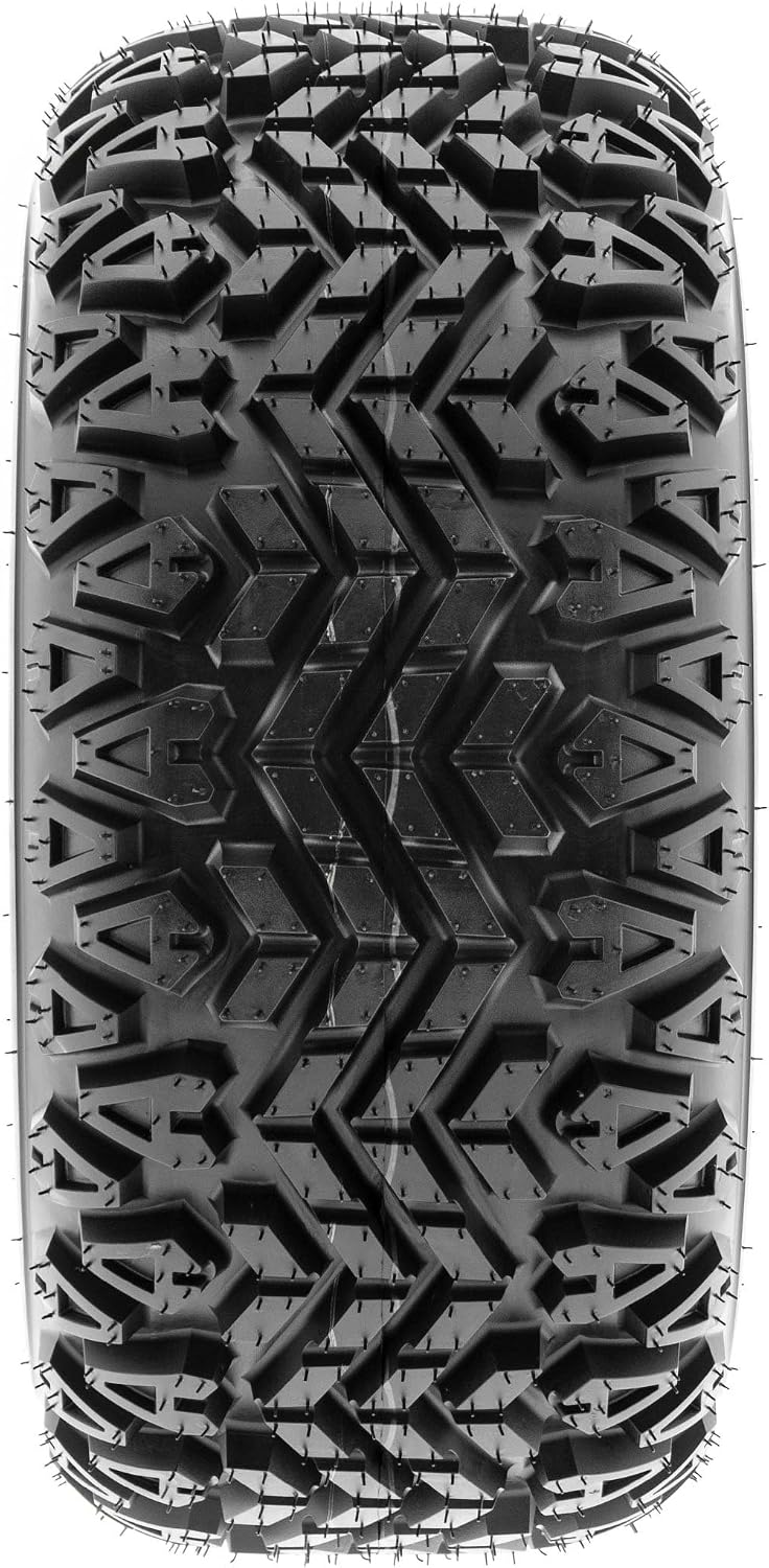 [Set of 2] SunF 22x11-8 22x11x8 ATV UTV Tires 4 Ply Golf Cart Lawn Mower Quad G003 [ Rim(s) NOT included ]