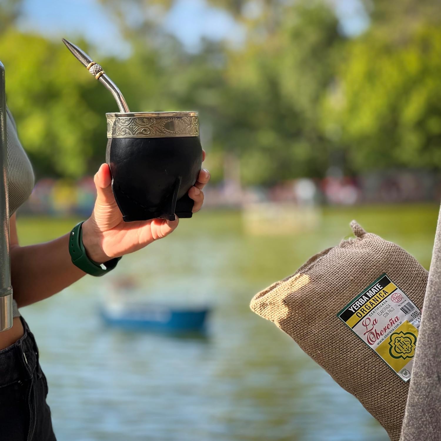 Organic Yerba Mate La Obereña Loose Leaf Tea Traditional South American Tea Drink