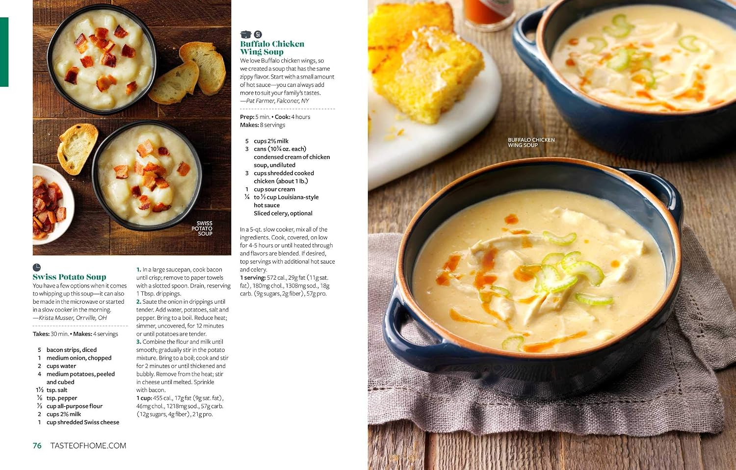 Taste of Home Soups, Stews and More: 325+ Comfort Food Recipes With Tasty Photos and Handy Tips (Taste of Home Comfort Food)
