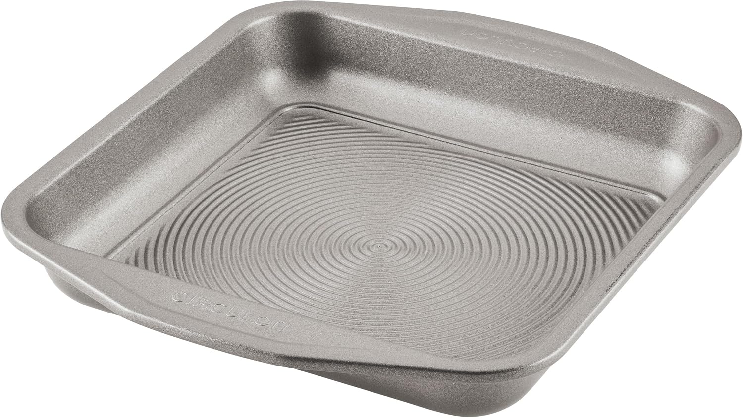 Circulon Total Nonstick Baking Pan / Nonstick Cake Pan, Round - 9 Inch, Gray