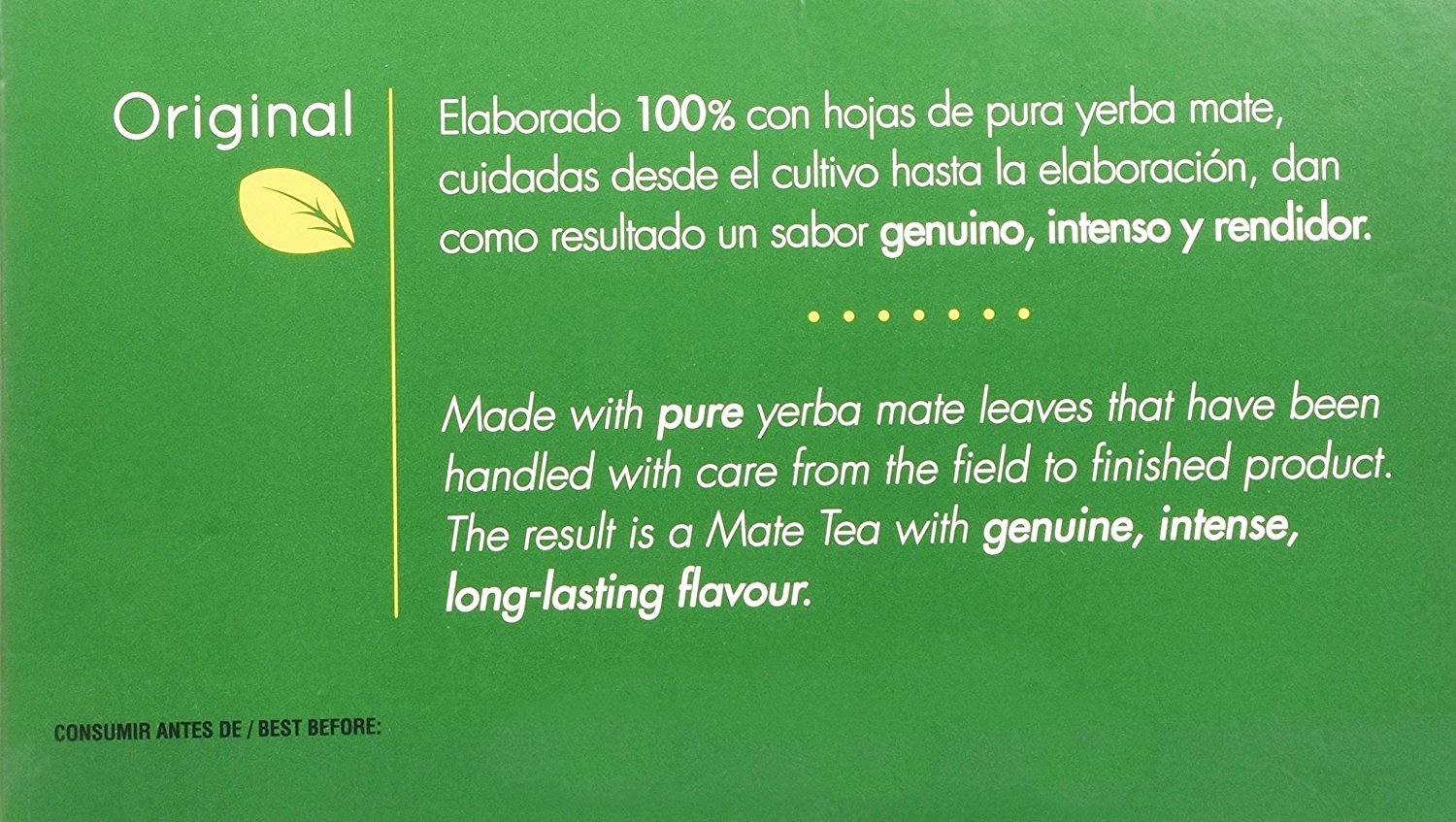 Taragui Yerba Mate - 40 Tea Bags - Yerba Mate En Saquitos