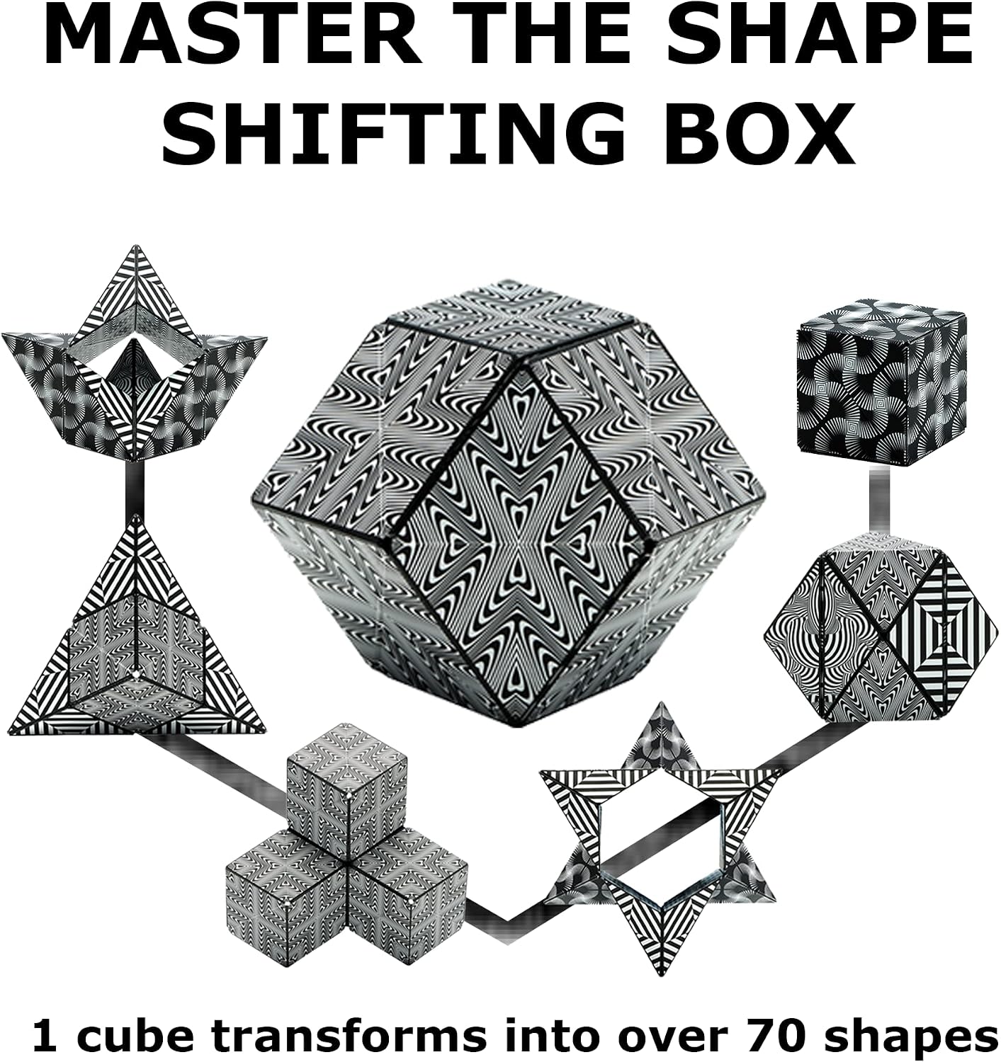SHASHIBO Bundle of 2 - Blue Planet and Black&White