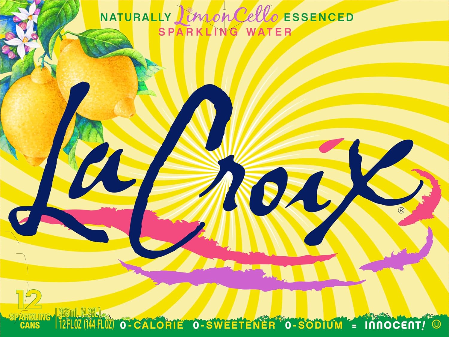 LaCroix Sparkling Water | Pineapple Coconut Flavor | 12-Pack | Naturally Essenced, Zero Calorie, Sodium Free | 12 Fl Oz Cans