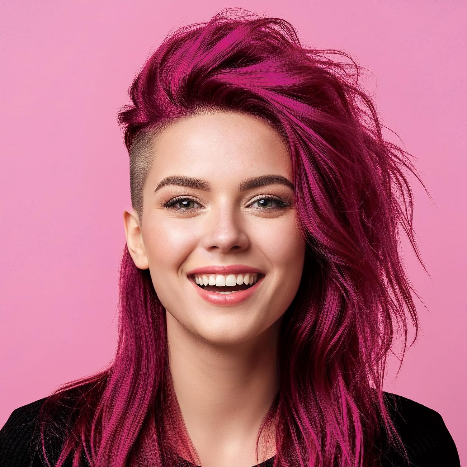 Splat Midnight Magenta Semi Permanent Hair Dye Kit, 1 Application