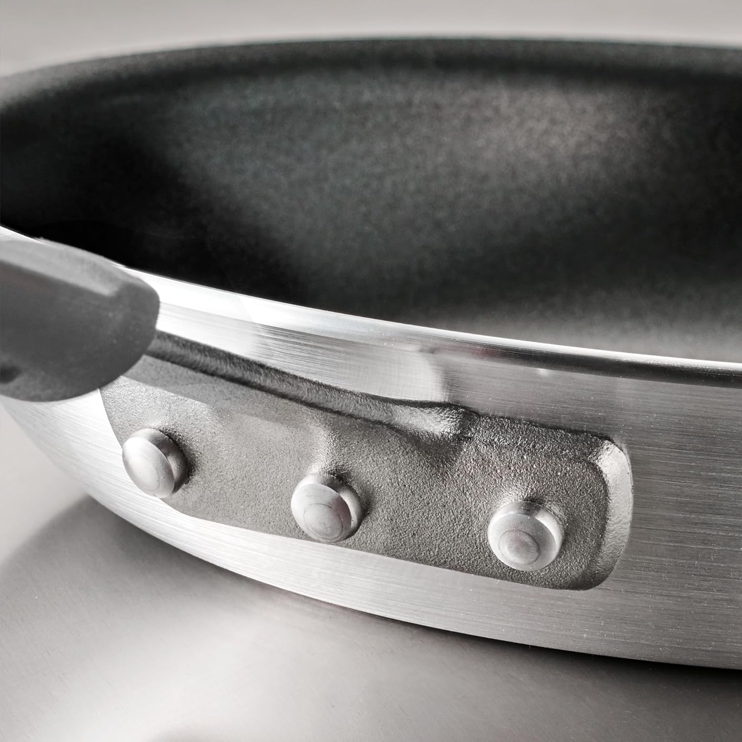 Tramontina Professional 8-Inch Non Stick Small Frying Pan | Heavy-Gauge Aluminum Skillet with Reinforced Nonstick Coating, Red Handle, Dishwasher and Oven Safe, Made in Brazil