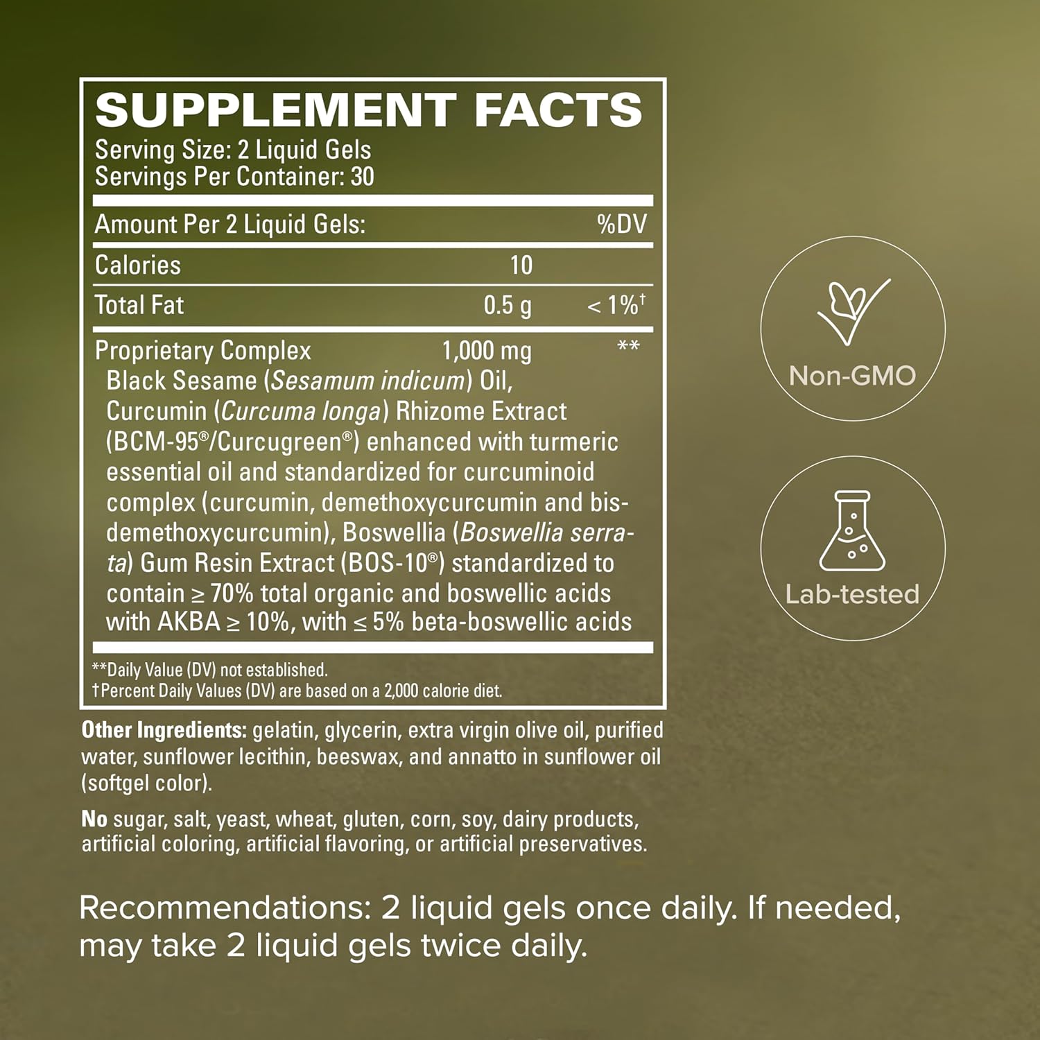 Terry Naturally CuraMed Acute - Muscle Soreness & Pain Relief - 60 Count