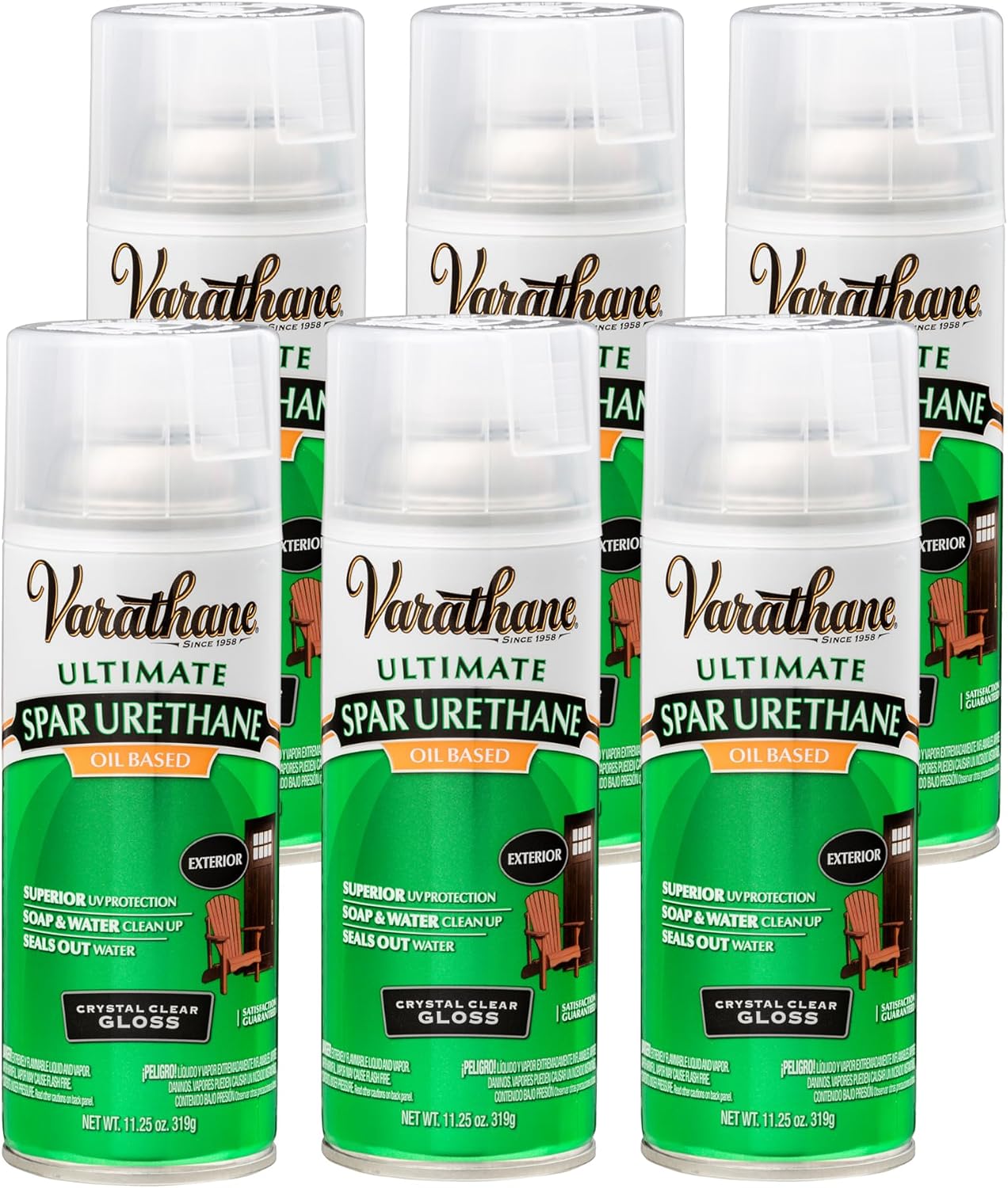Varathane 9341 Oil-Based Ultimate Spar Urethane, Quart, Satin