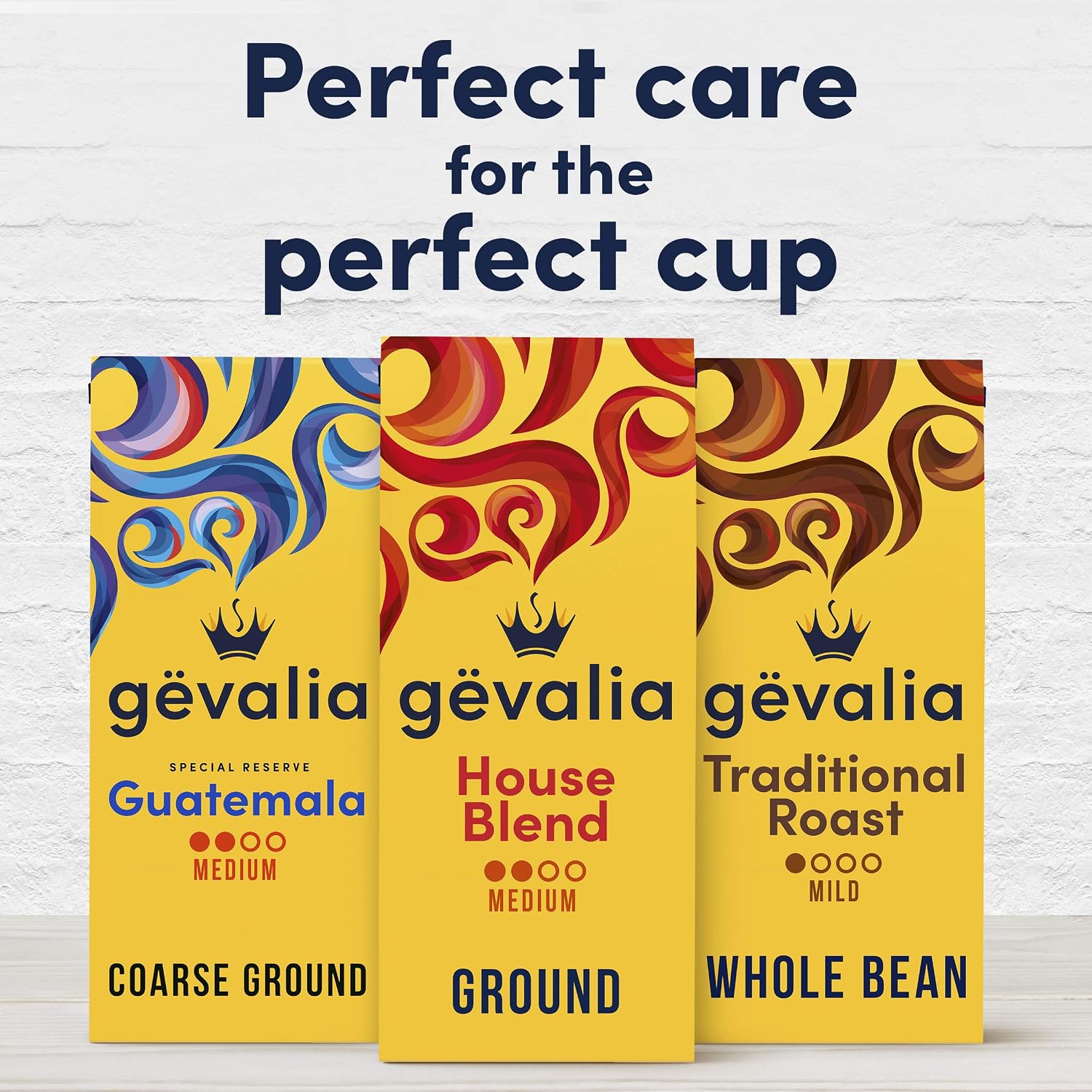 Gevalia Ground Coffee, French Roast Dark Roast, 12 oz Bag