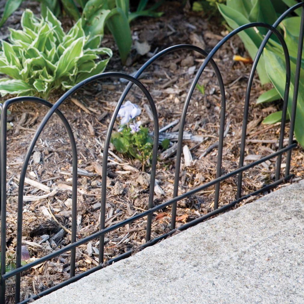 Panacea 89050 Arches Garden Edge, Black