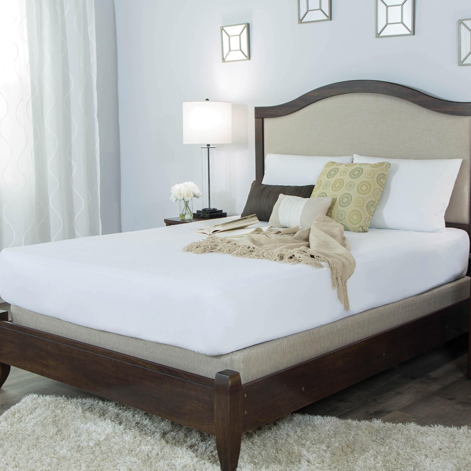 Protect-A-Bed Cool Waterproof Mattress Protector, King