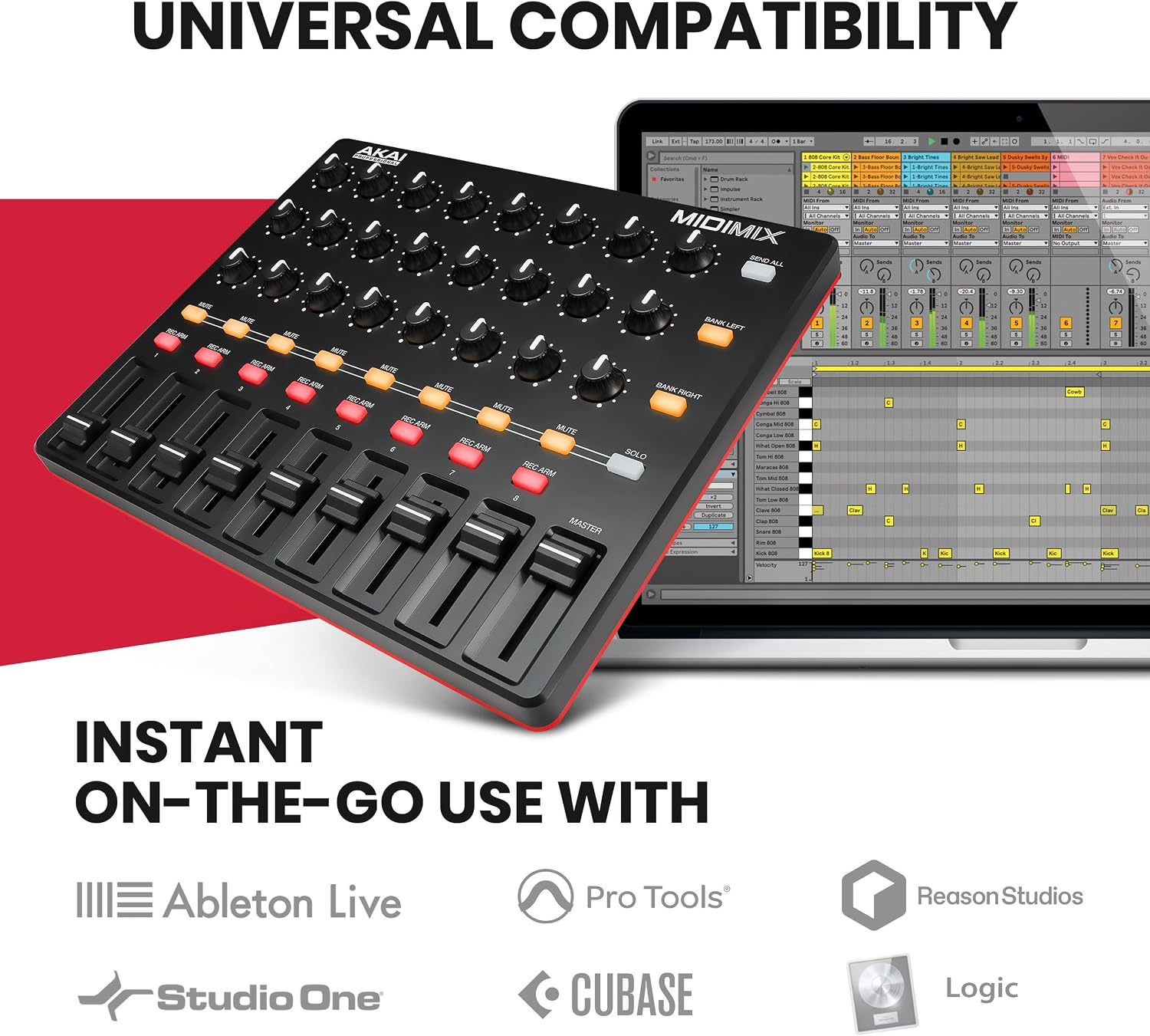 Akai Professional MIDImix USB MIDI Mixer Controller