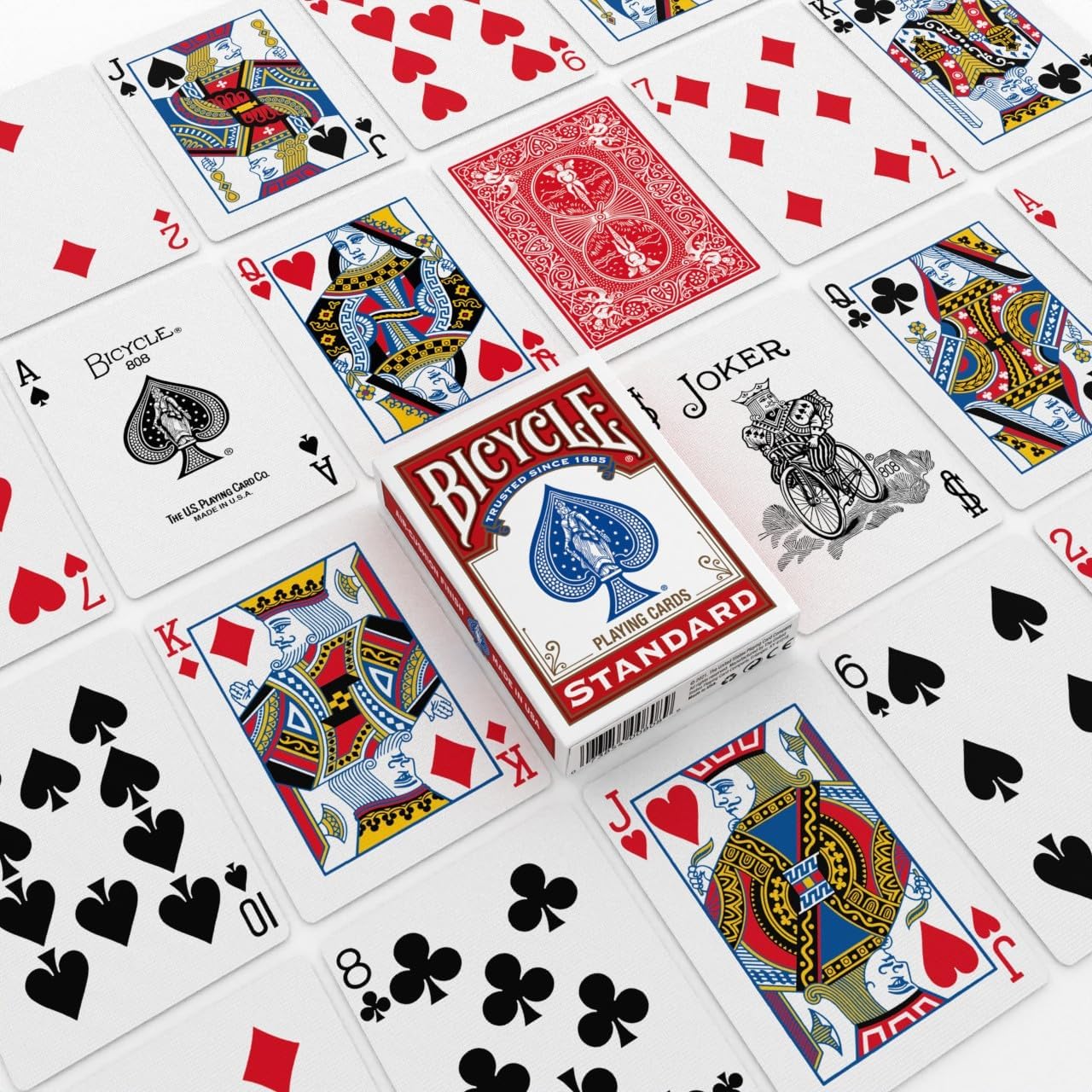 Bicycle Rider Back Playing Cards 12 Pack Poker Size Standard Index