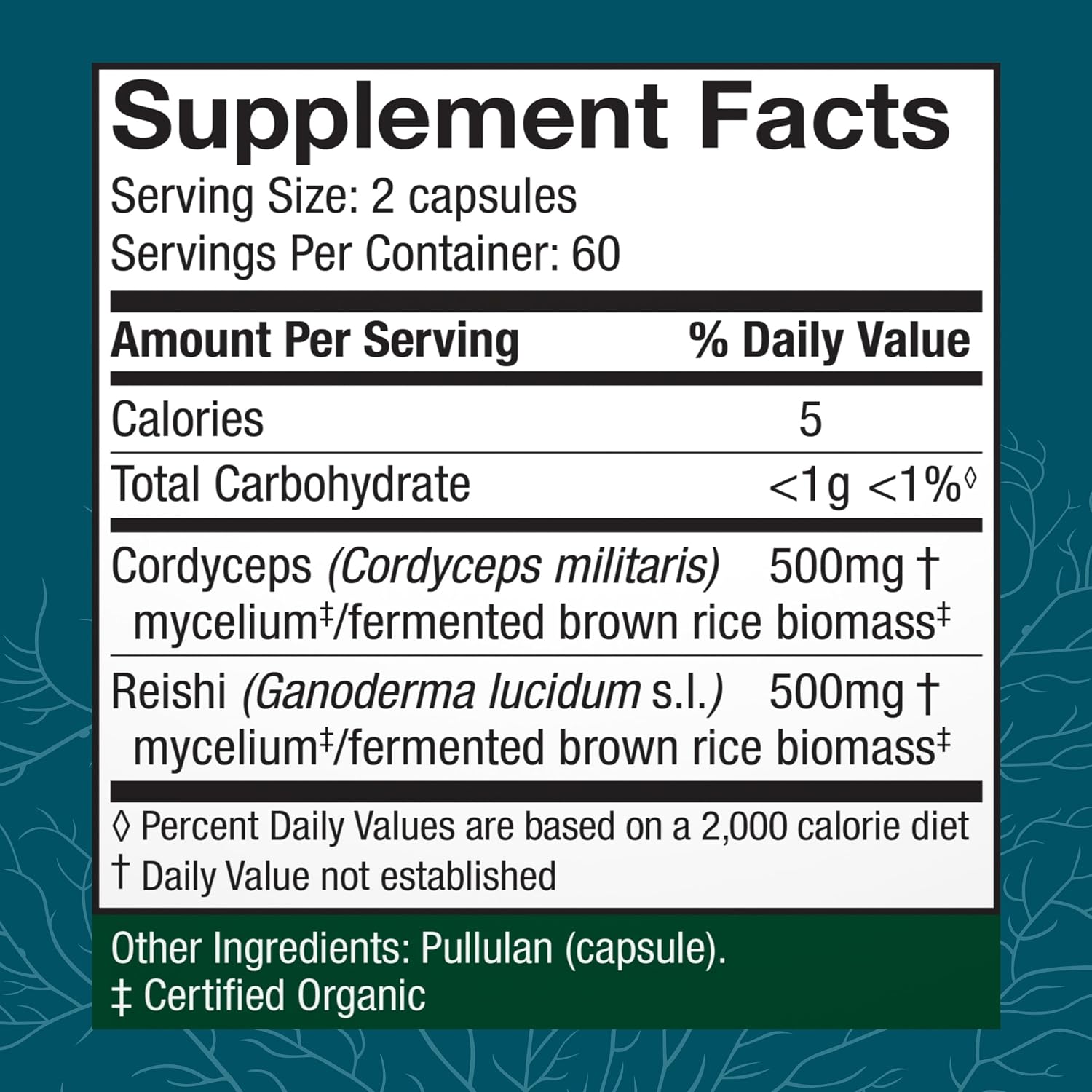 Host Defense CordyChi Capsules - Energy & Immune Support Supplement - Cordyceps & Reishi Mushroom Supplement for Relaxation & Respiratory Support - Aids Against Tiredness - 120 Capsules