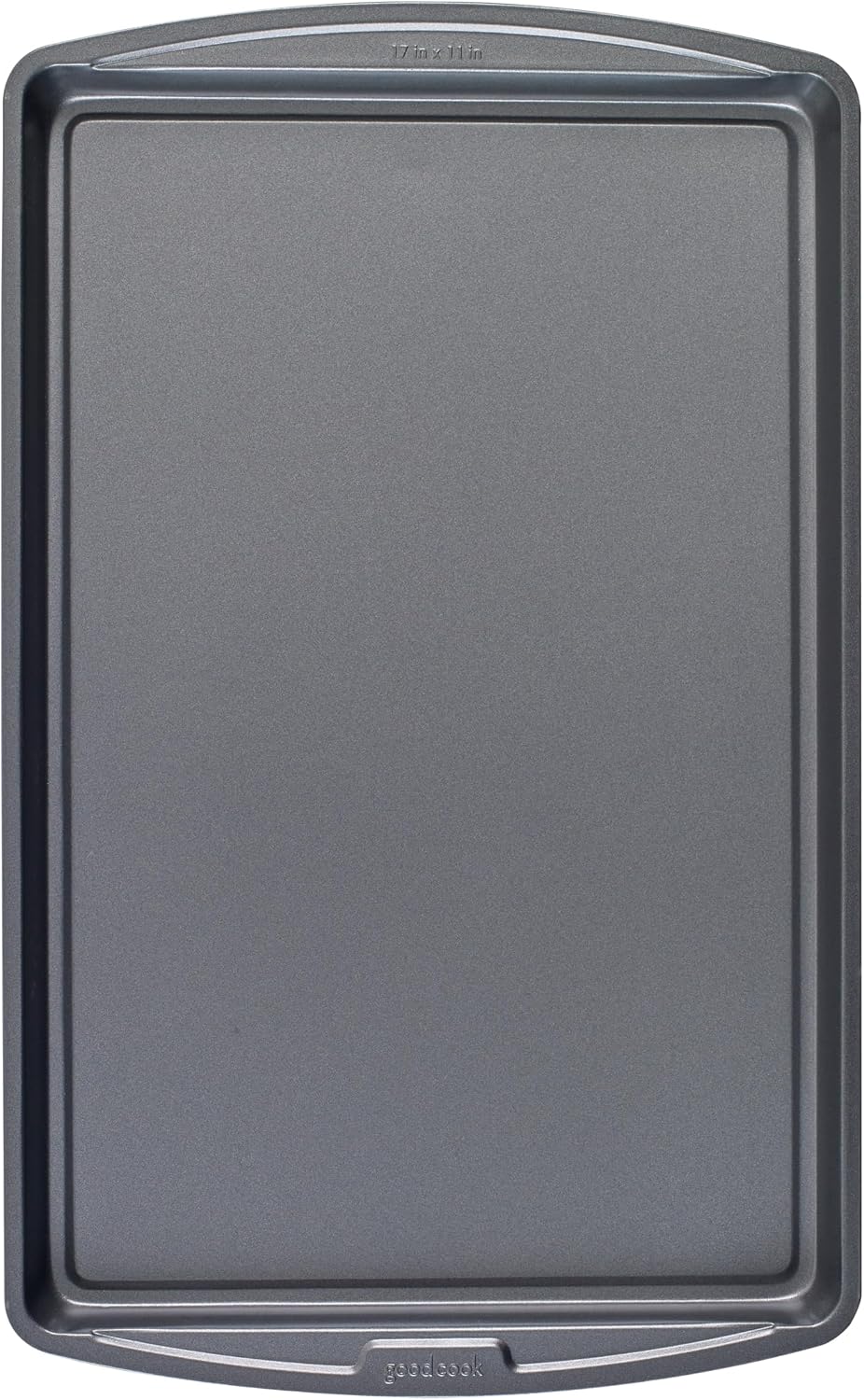 GoodCook Everyday Nonstick Steel Baking Sheet, 17 x 11-Inch, Gray