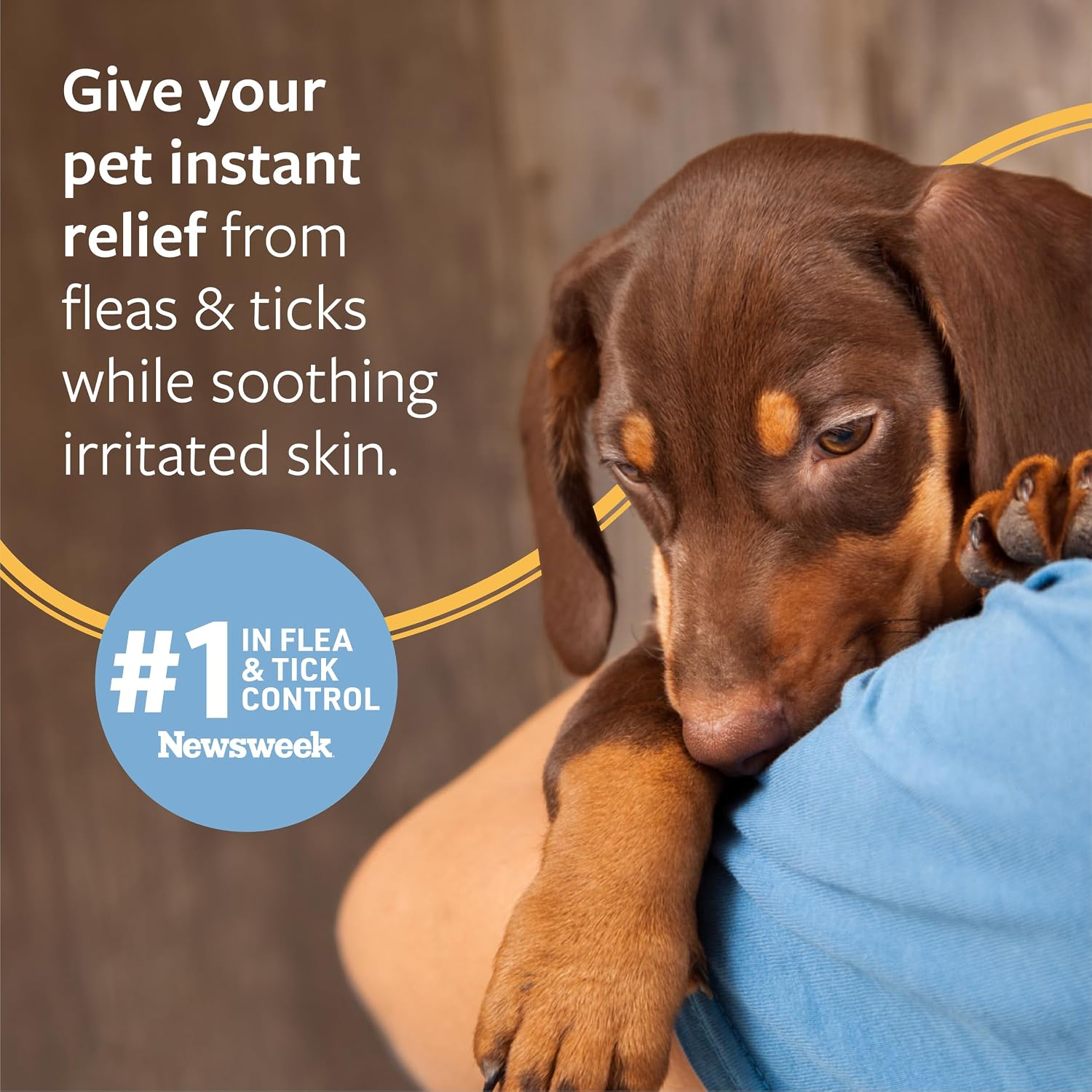 Veterinary Formula Flea and Tick Shampoo for Dogs and Cats, 16 oz