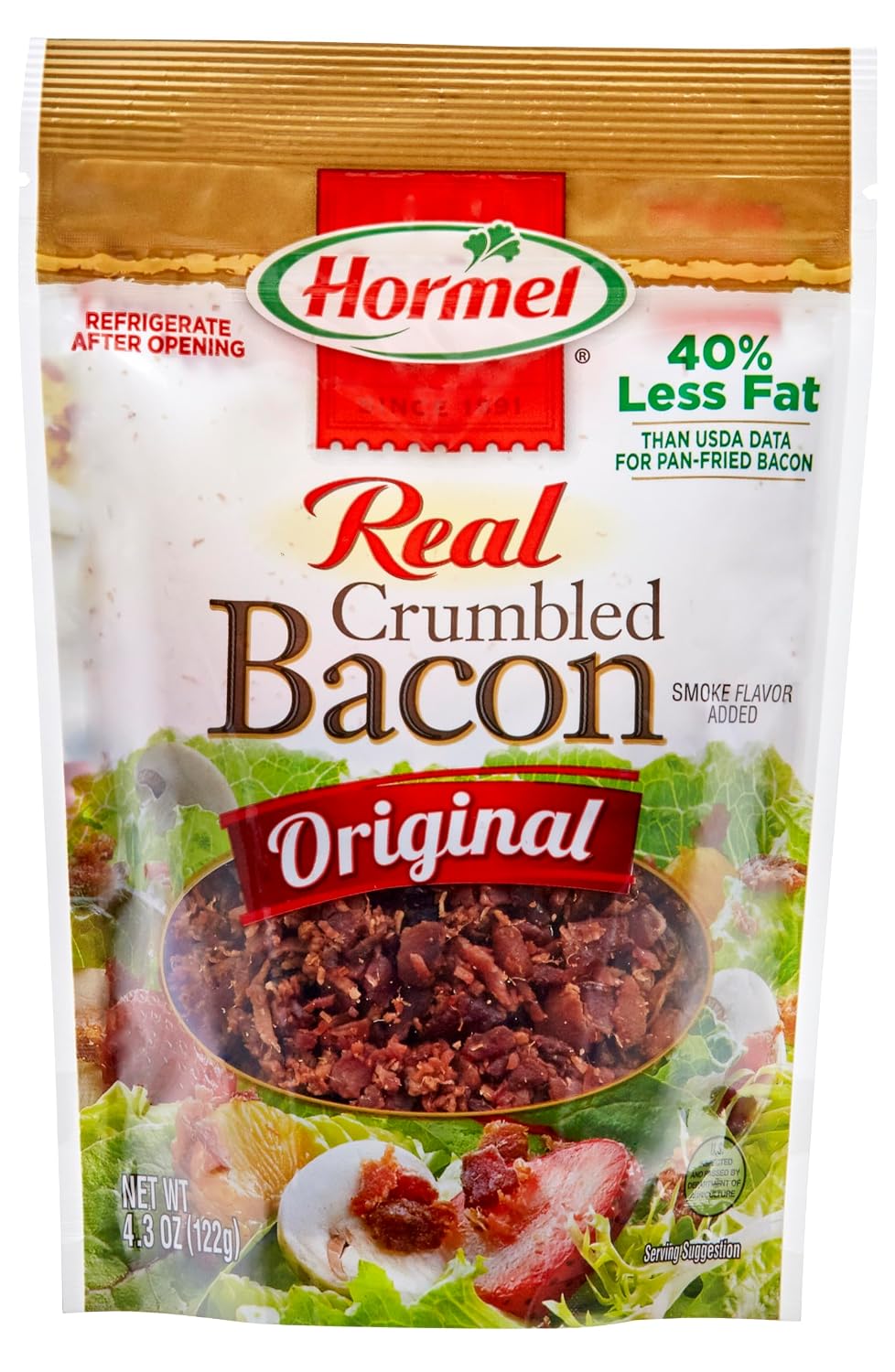 Hormel Premium Real Crumbled Bacon, 20 Oz Pouch