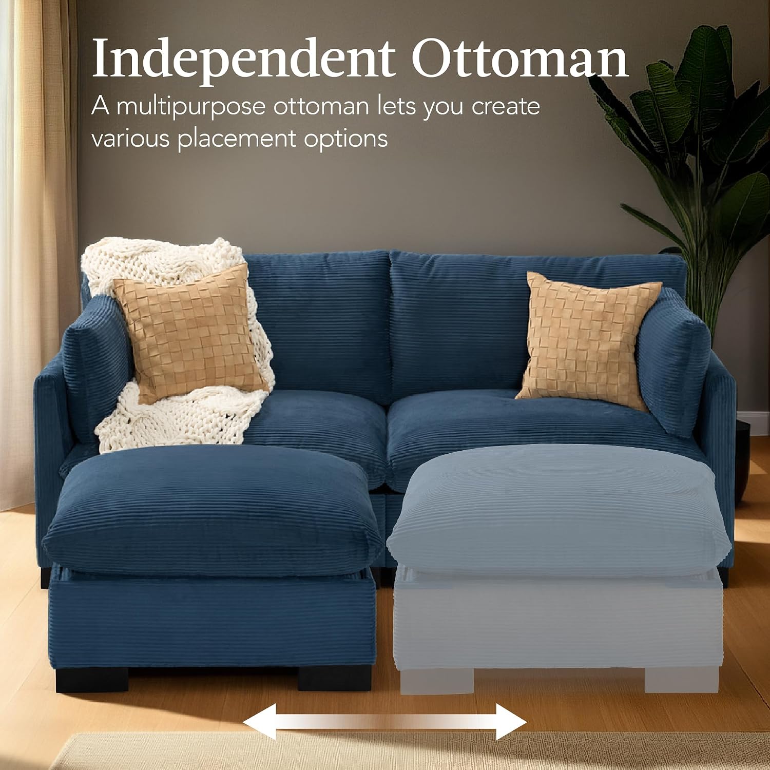 Best Choice Products Upholstered Sectional Sofa for Home, Apartment, Dorm, Bonus Room, Compact Spaces w/Chaise Lounge, 3-Seat, L-Shape Design