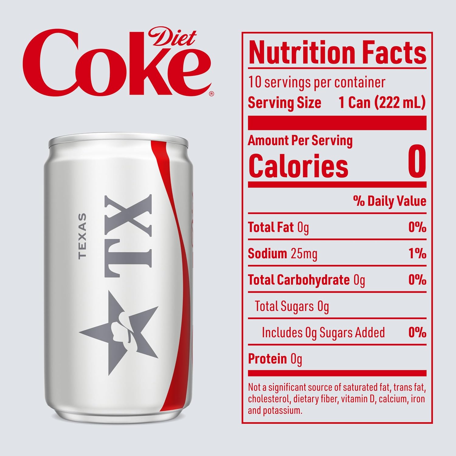 Diet Coke Soda Soft Drink Cans, 12 fl oz, 12 Pack | No sugar, no calories, 46 mg caffeine per can