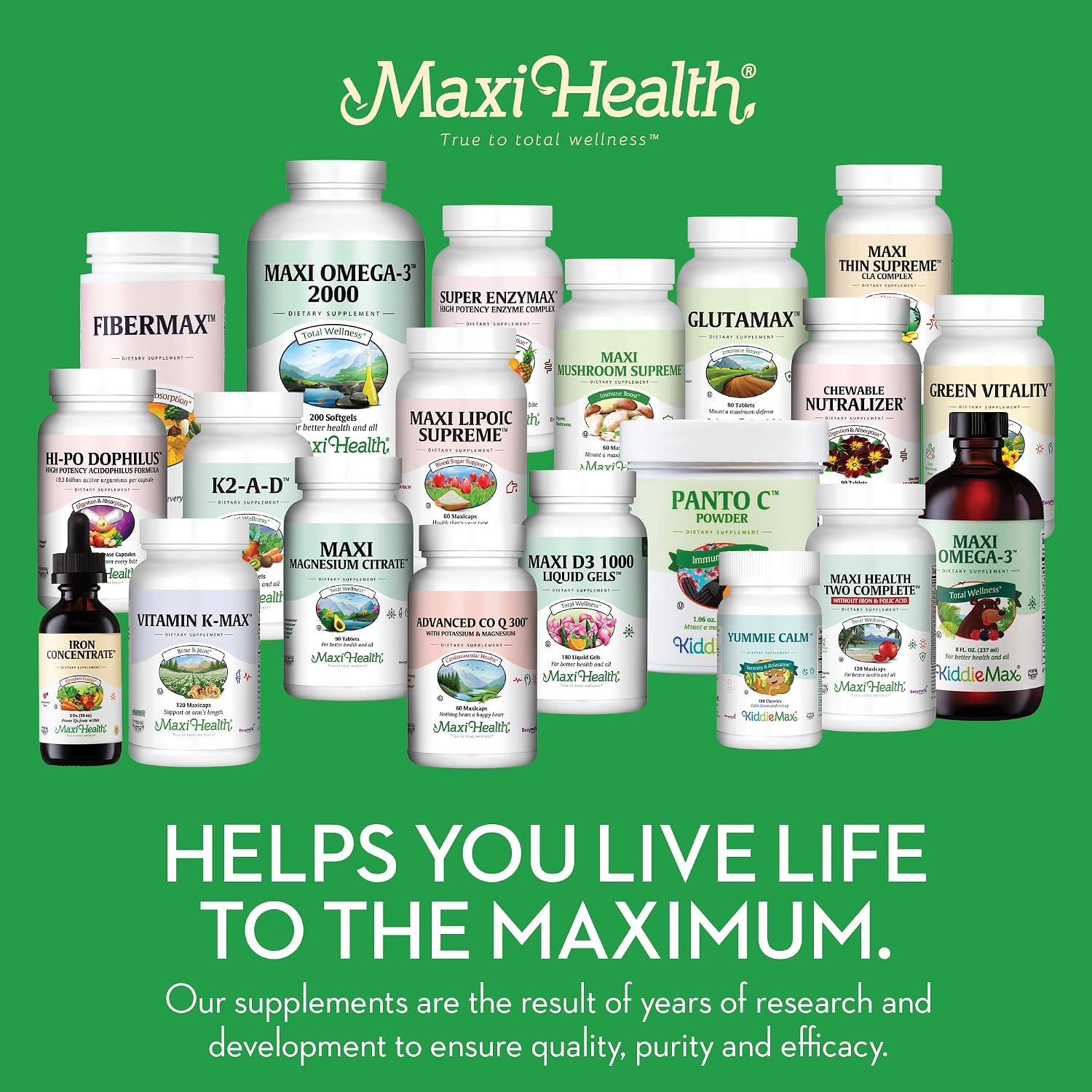 Maxi Health Liquid Vitamin B Complex – 9 Essential B Vitamins Including B1 B6 B12 Drops – Supports Energy, Brain Function