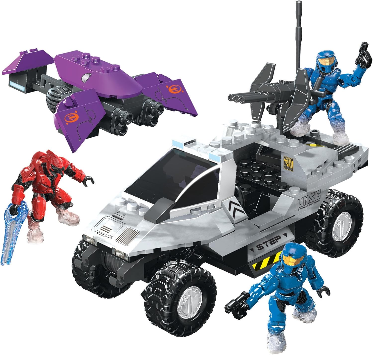 Mega Bloks Halo Snowbound UNSC Rockethog