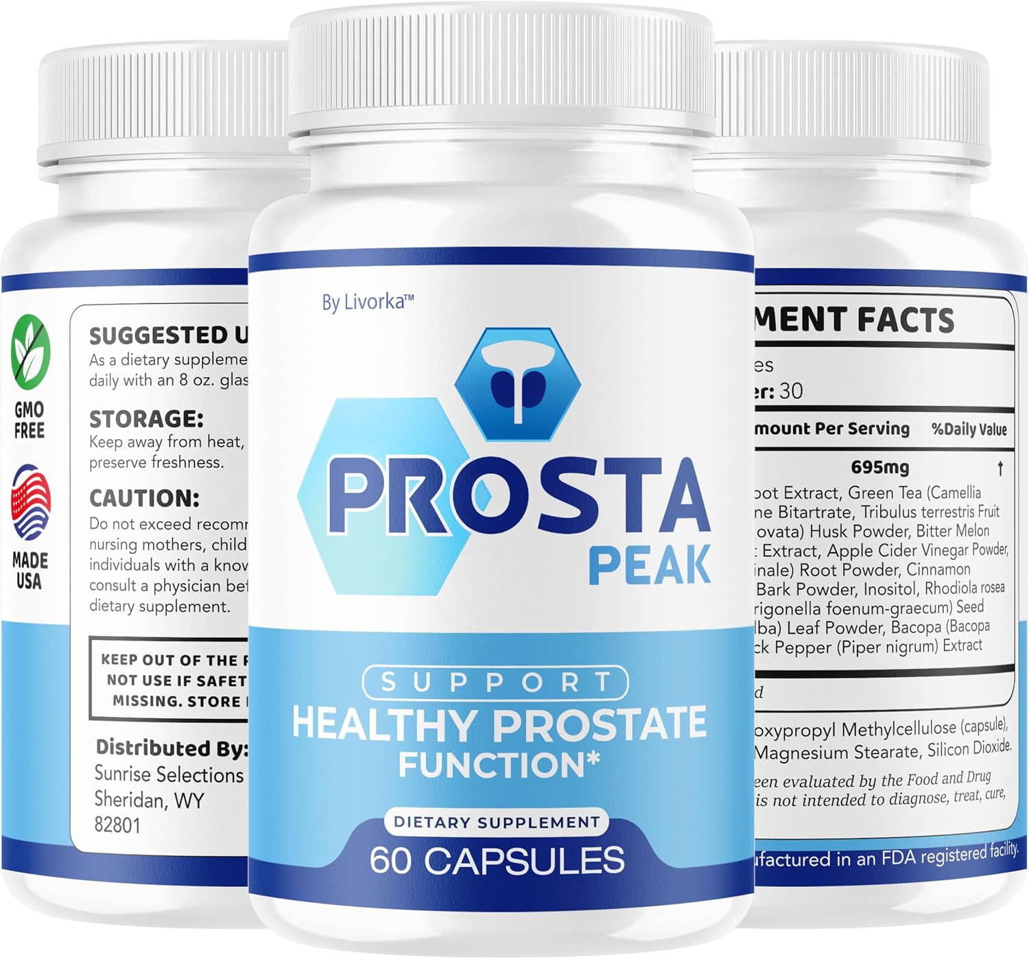 (2 Pack) Prosta Peak Capsules - Official ProstaPeak Support Supplement Pills For Men - Maximum Strenght