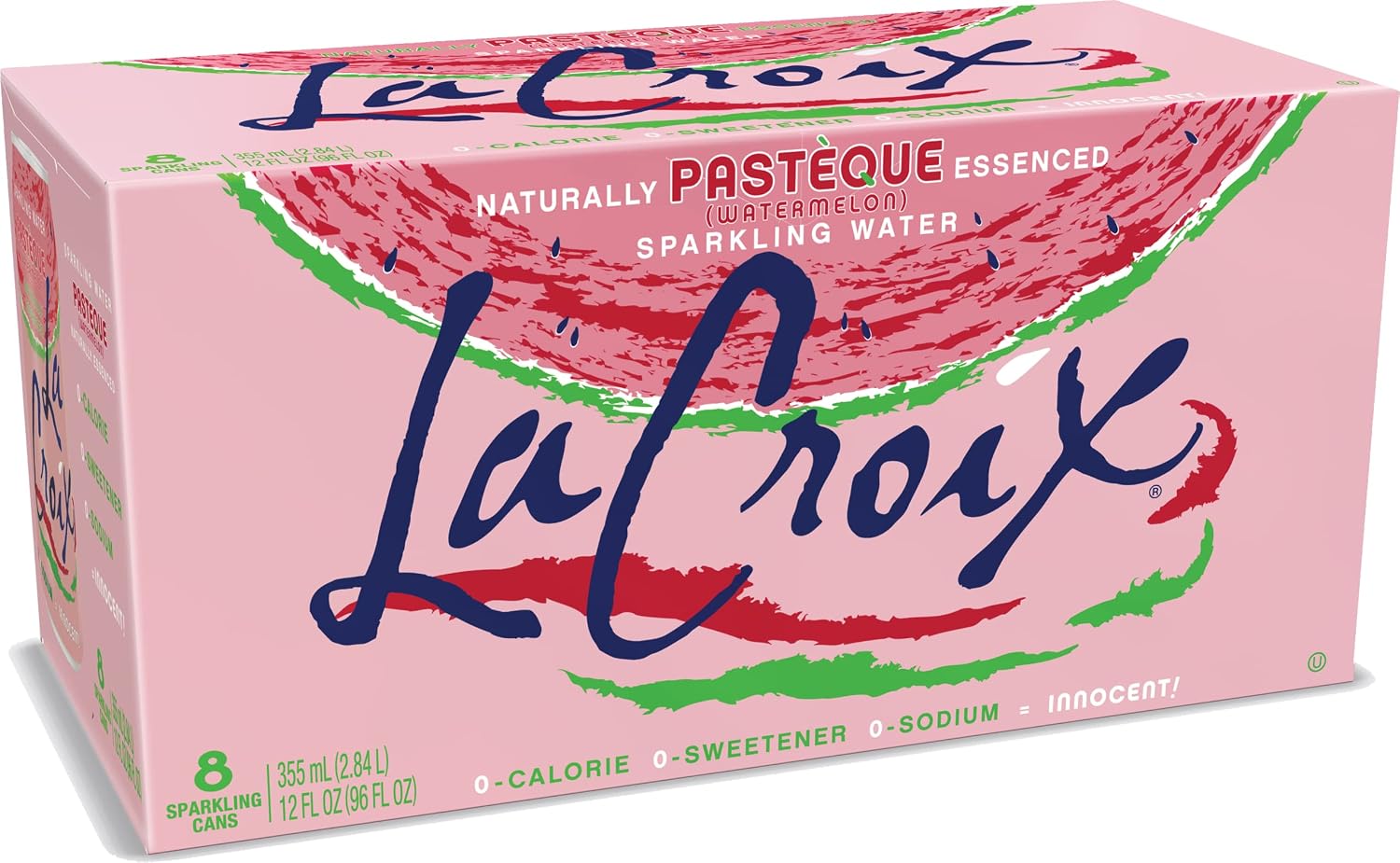 LaCroix Sparkling Water | Pineapple Coconut Flavor | 8-Pack | Naturally Essenced, Zero Calorie, Sodium Free | 12 Fl Oz Cans
