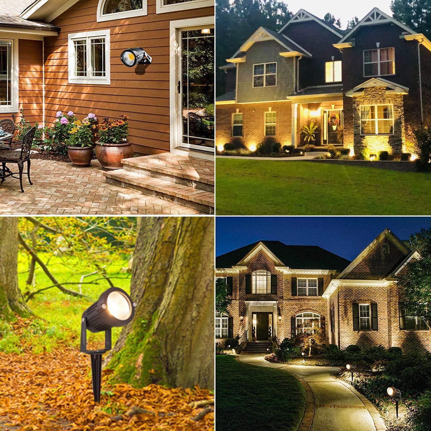 ZUCKEO Low Voltage Landscape Lights LED Landscape Lighting