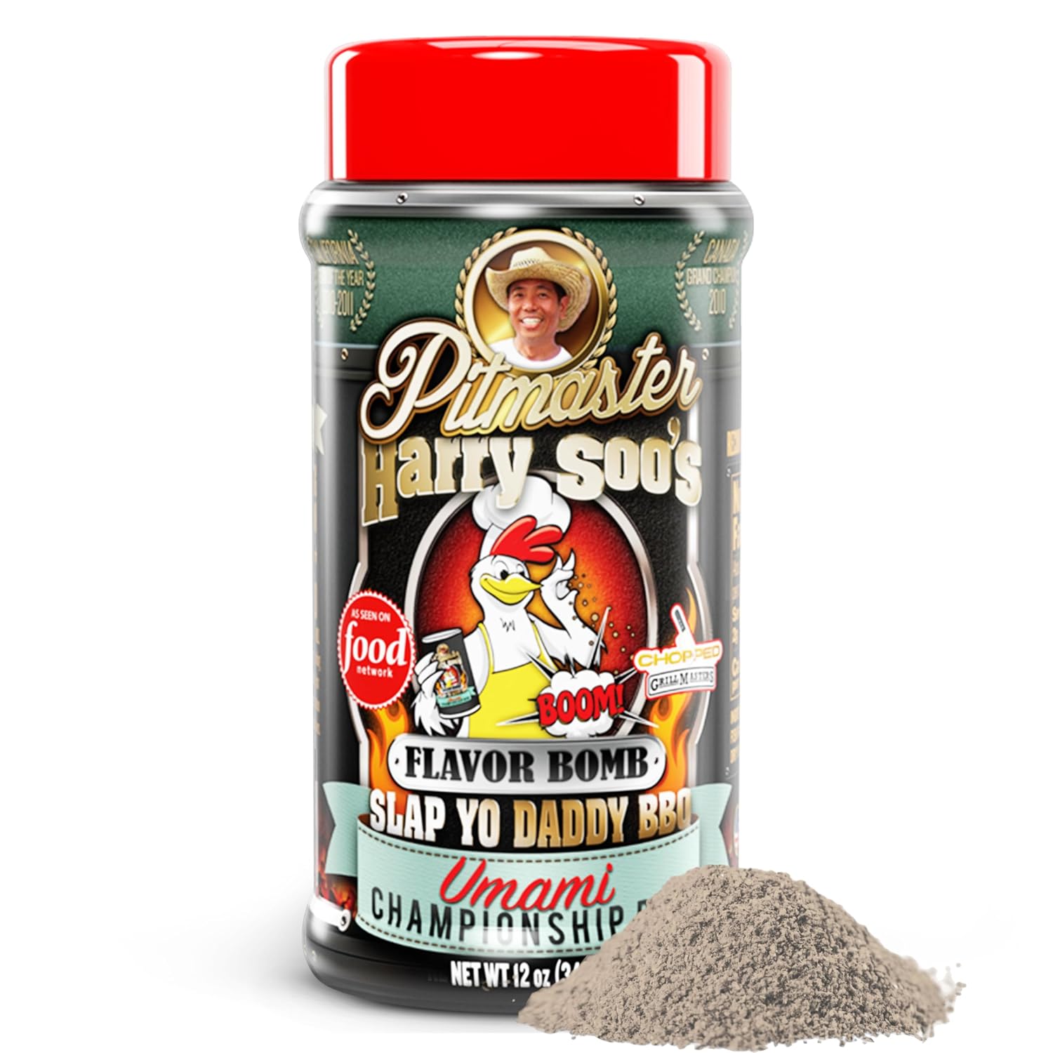 Slap Yo Daddy BBQ Rub Seasoning Jailbird Chicken - Award-Winning Poultry Seasoning Chicken Rub for Grilling and Smoking From Pitmaster Harry Soo - No MSG, Gluten-Free - 9.8 oz