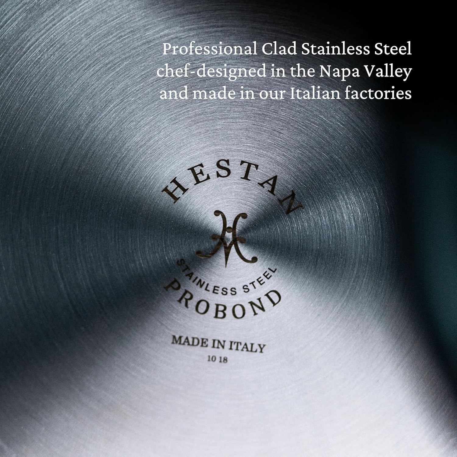 Hestan ProBond Forged - Professional Clad Stainless Steel Wok, 14-Inches, Induction Compatible