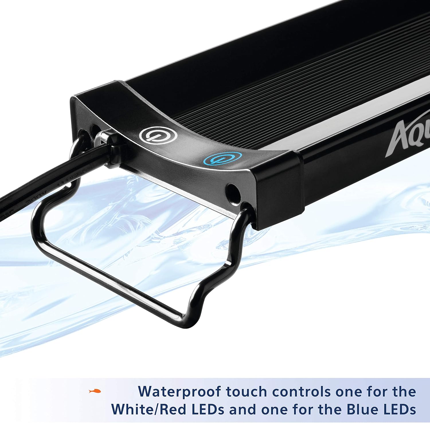 Aqueon LED OptiBright Fish Tank Aquarium Light Fixture, 48-54 Inch
