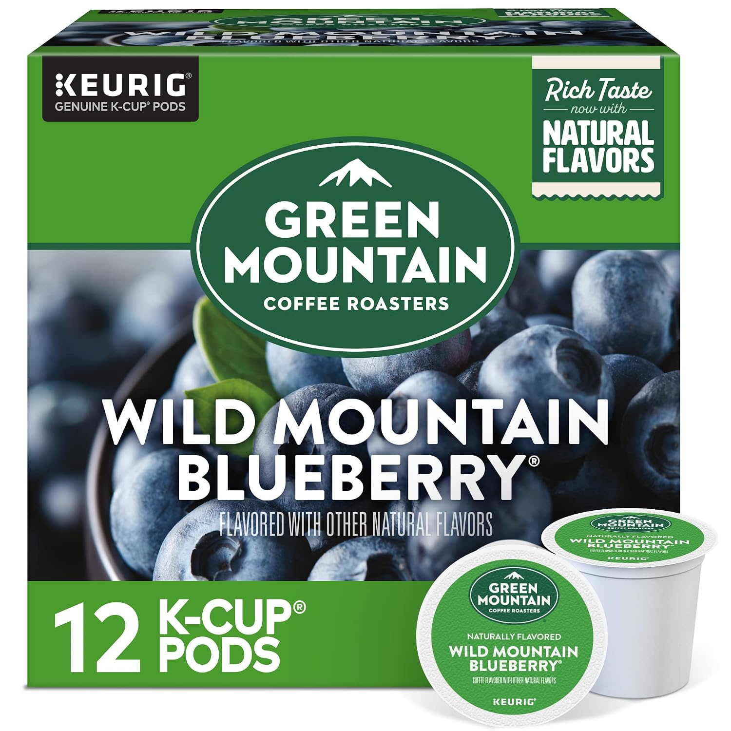 Green Mountain Coffee Roasters Island Coconut, Single-Serve Keurig K-Cup Pod, Flavored Light Roast Coffee, 24 Count (Pack of 1)