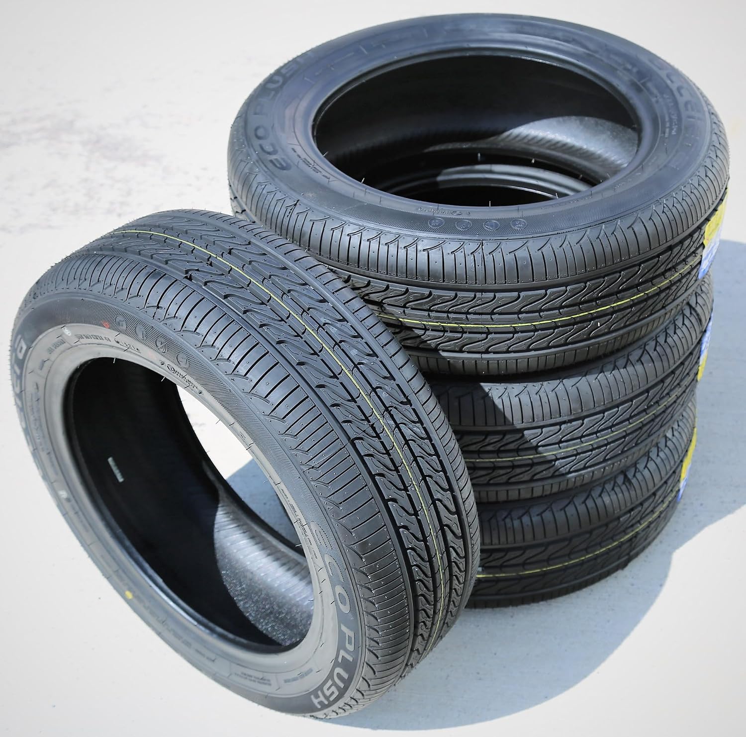 Accelera Eco Plush 175/70R13 82H SL All Season Touring Tire | Passenger Touring All Season Traction 82H Rated Standard Load Radial Construction Black Sidewall Tire