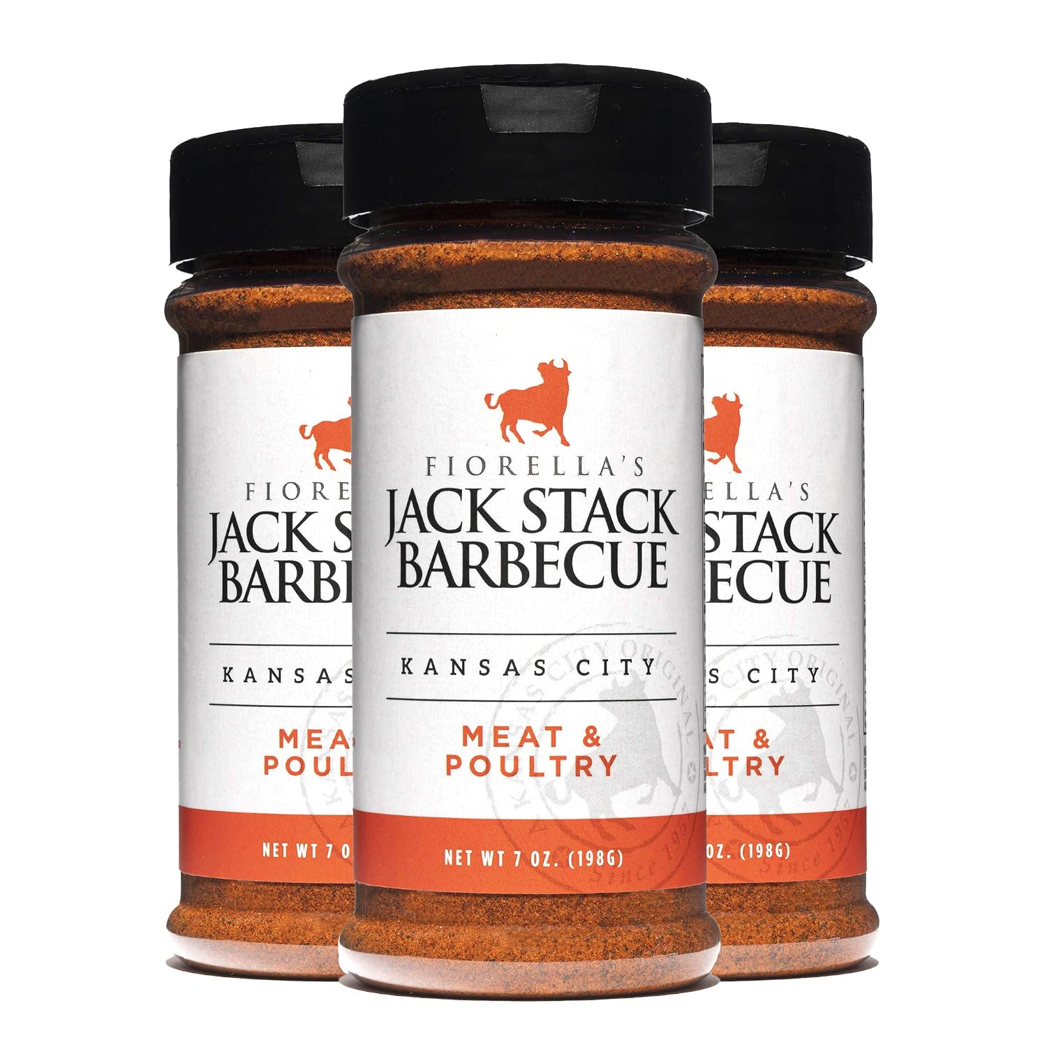 Jack Stack Barbecue Dry Rub Seasoning Variety Pack - All Purpose, Steak, Poultry & Meat Seasonings - Kansas City Spice 3 Pack - for Chicken, Steak, Ribs, Vegetables, Seafood, and More (7oz Each)