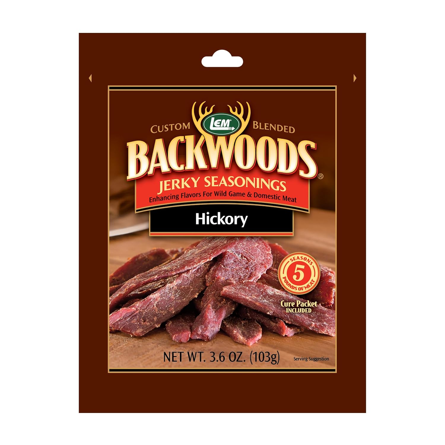 Backwoods Hickory Seasoning with Cure Packet