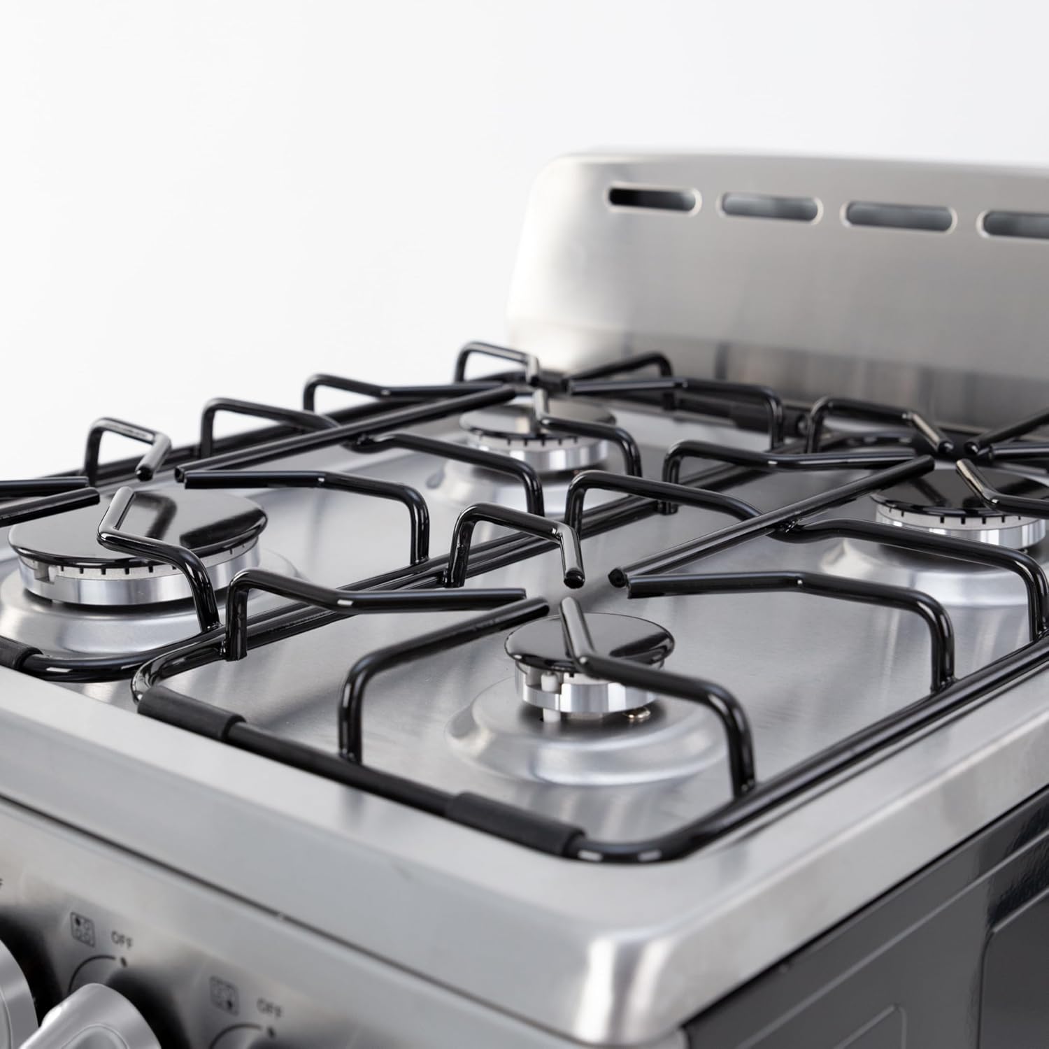 Avanti Compact Gas Range Oven, 4 Sealed Burners, 20-Inch, Stainless Steel | Avanti Compact Gas Range Oven, Freestanding with 4 Sealed Burners, Broiler with Pan, Storage Drawer, 20-Inch, Stainless Steel
