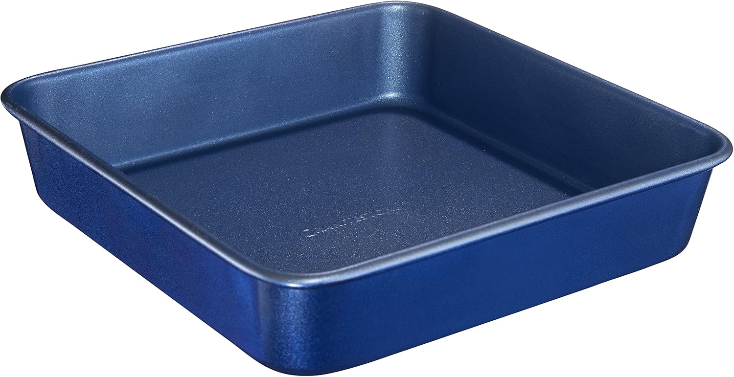 Granitestone Blue Nonstick 9.7in x 5.75in x 2.8in Loaf Pan, Oven Safe up to 500F, Dishwasher Safe
