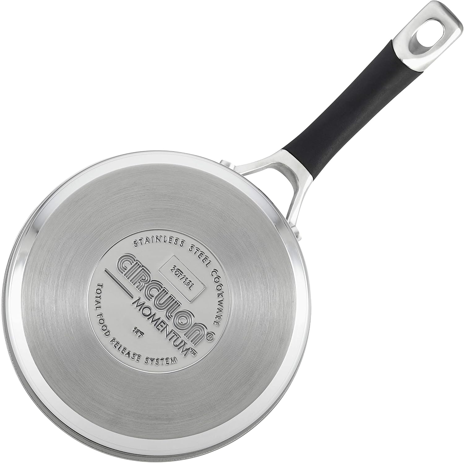 Circulon Momentum Stainless Steel Nonstick 2-Quart Covered Saucepan