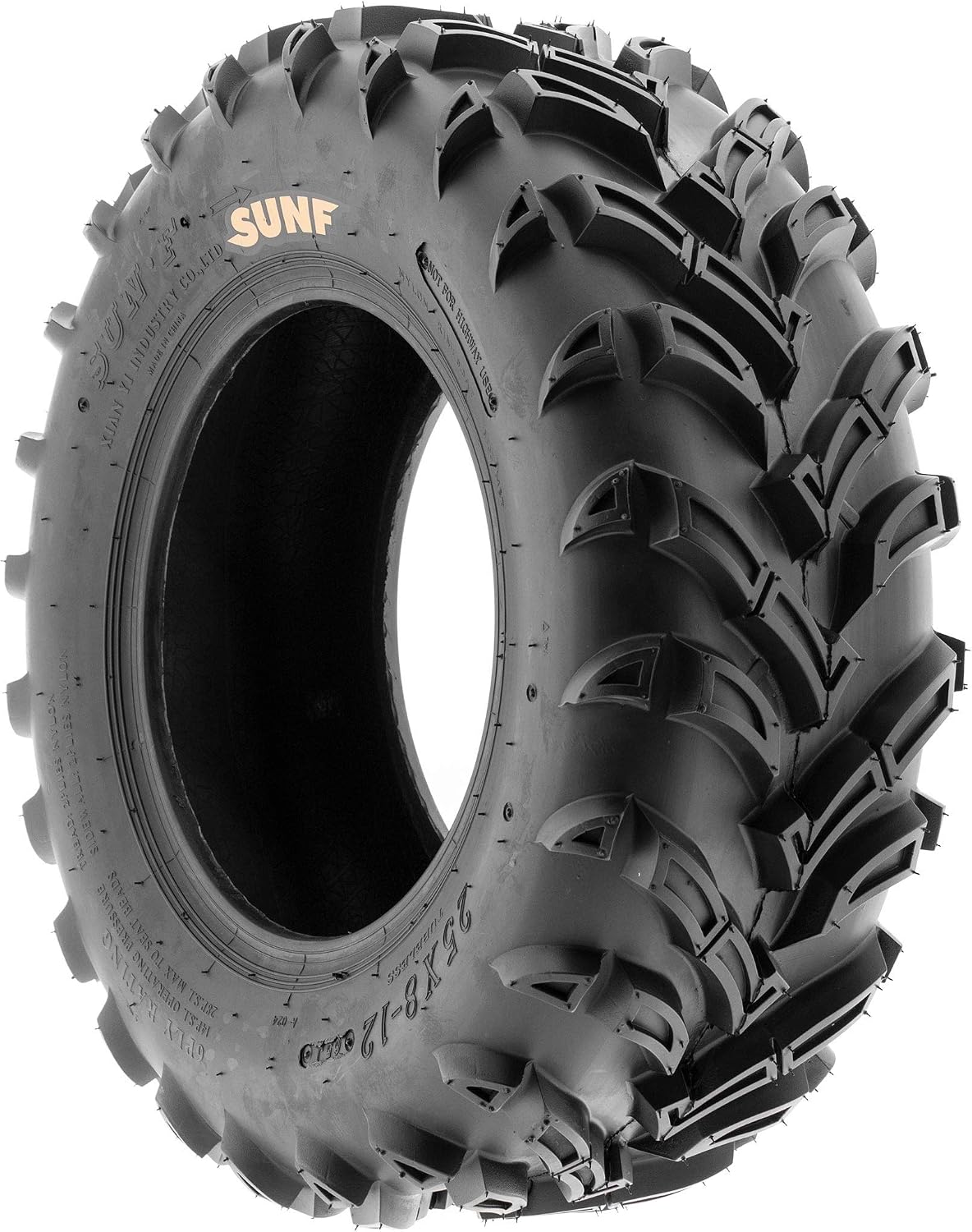 Set of 4 SunF A024 AT-Mud-Trail ATV UTV 23x8-11 Front & 22x11-9 Rear off-road Tires, 6 PR, Tubeless