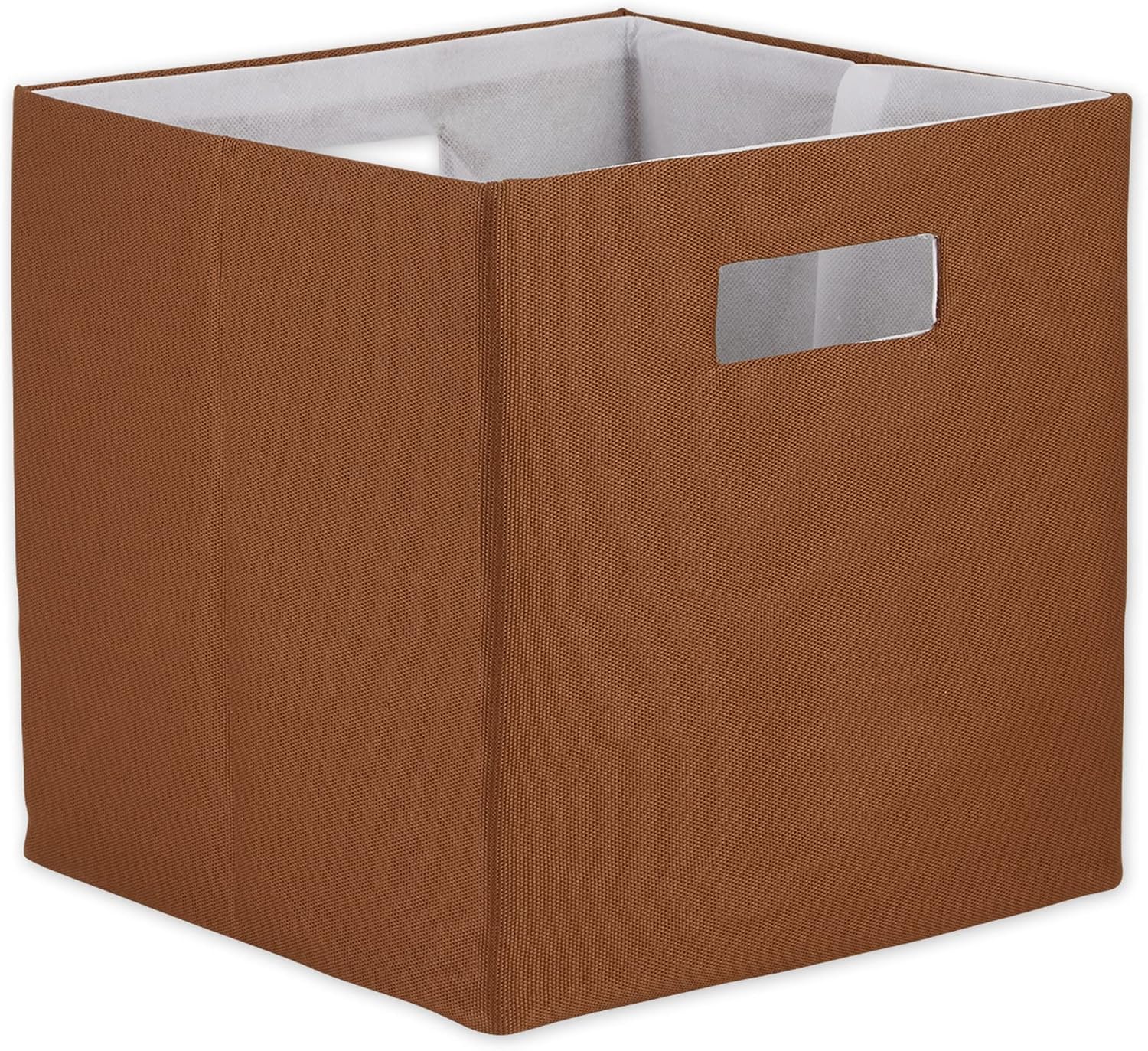 DII Fabric Storage Cube Organizer Bin 13x13x13 Foldable, Teal