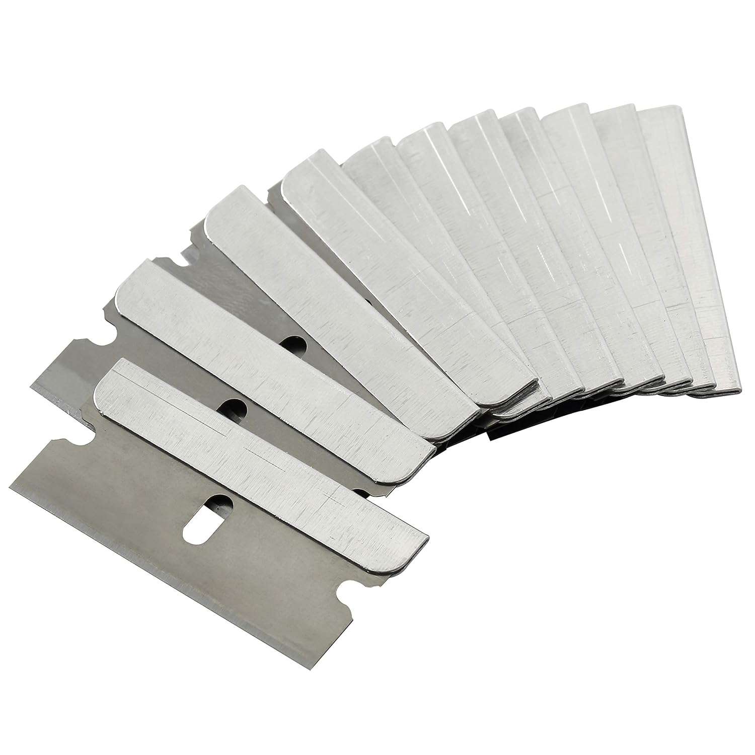 Bates- Razor Blades, 50 pcs, Carbon Steel Flat Scraper Blades