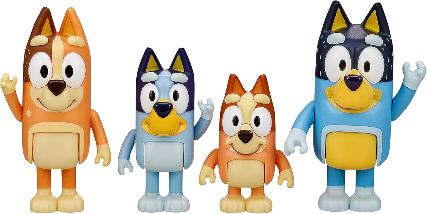 Bluey Toy House Mega Bundle, Family Home & BBQ Playhouse, Ages 3-5