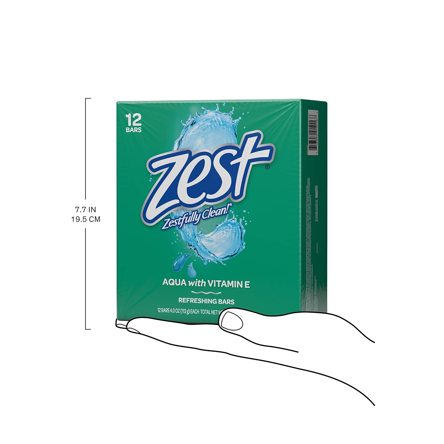 Zest Bar Soap - 8 Bars - Enriched With Cocoa Butter And Shea for Ultra Moisturizing Cleansing - Leaves Your Body Feeling Silky Smooth And Deeply Moisturized | Enriched With Cocoa Butter And Shea, Ultra Moisturizing Cleansing, Leaves Your Body Feeling Sil…