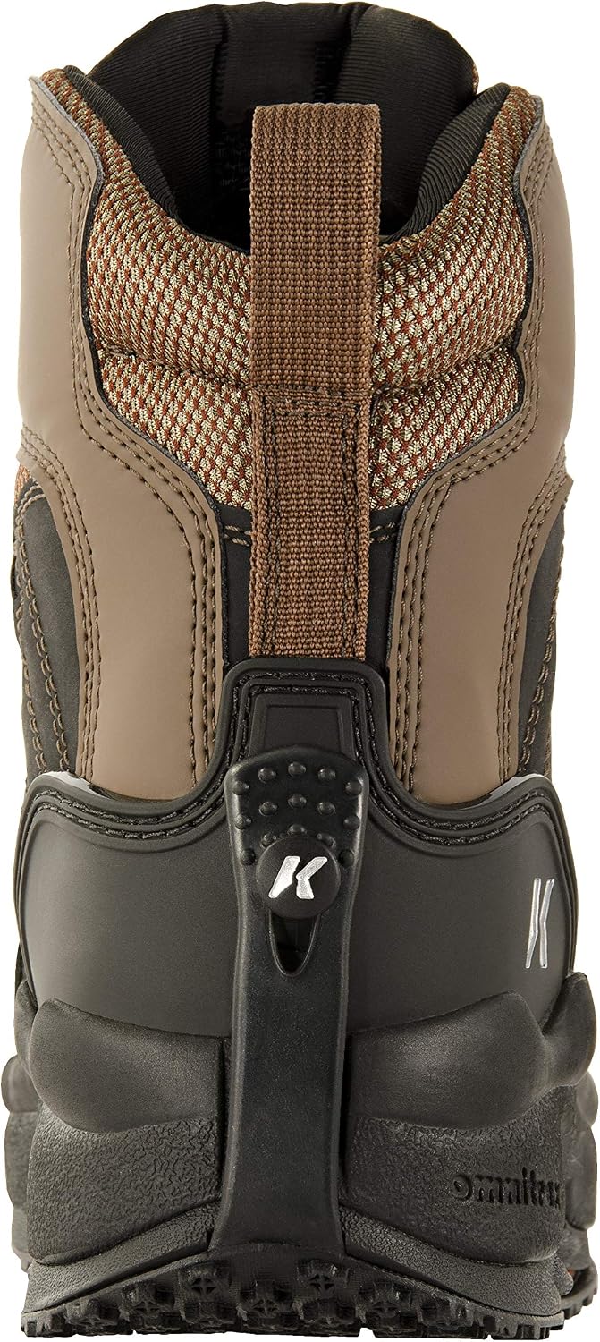Korkers Buckskin Men's Wading Boots - Durable and Non-Corrosive - Includes Interchangeable Felt & Kling-On Soles