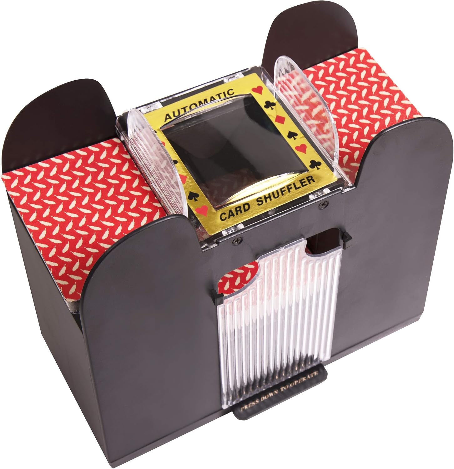 Battery-Powered Automatic Card Shuffler for Card Games