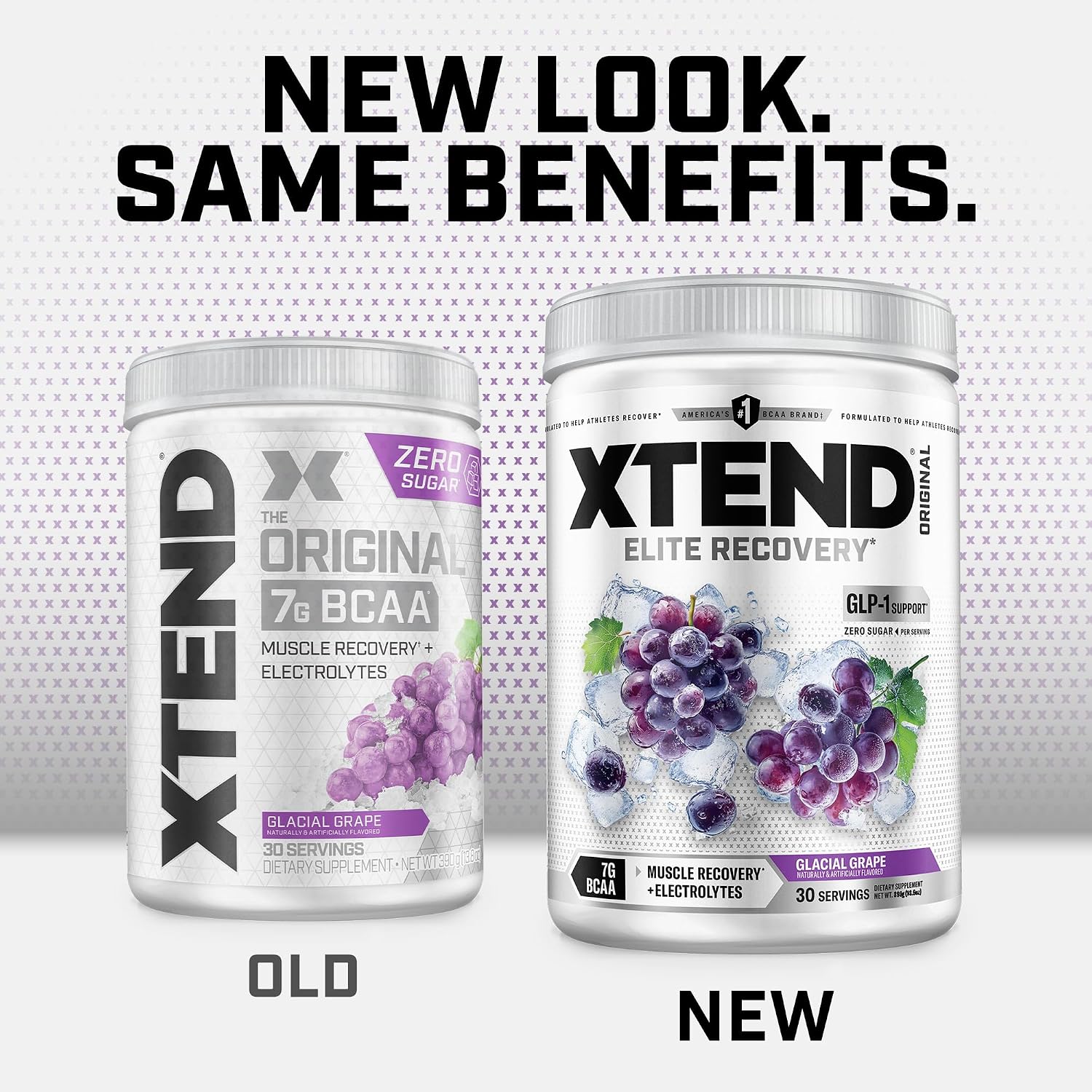 Xtend Original BCAA Powder, 7g BCAAs and 2.5g L-Glutamine for Muscle Recovery Hydration and Lean Muscle, Sugar Free Intra and Post Workout Drink with Electrolytes, Watermelon Explosion, 30 Servings