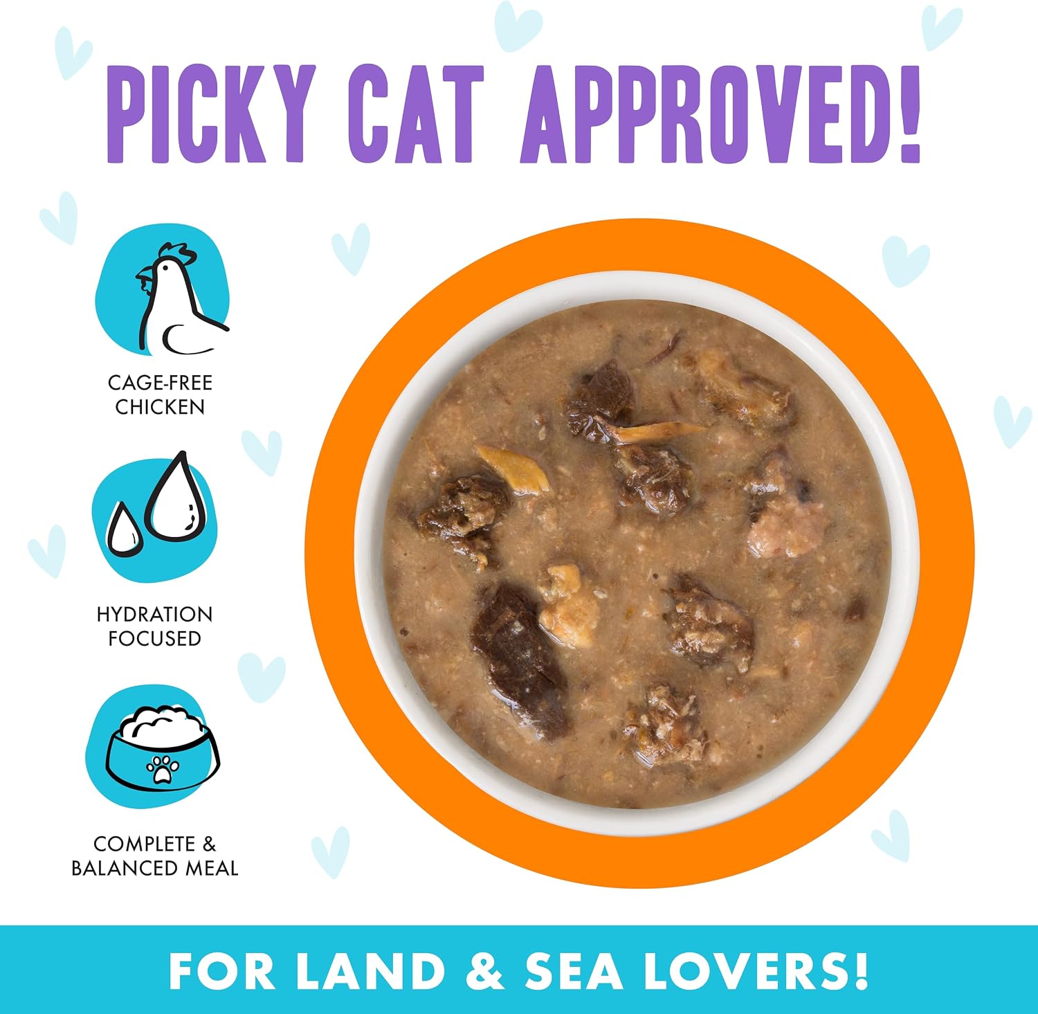 Weruva B.F.F. OMG - Best Feline Friend Oh My Gravy!, Tuna & Salmon Sweet Cheeks with Tuna & Salmon in Gravy Cat Food, 3oz Pouch (Pack of 12)