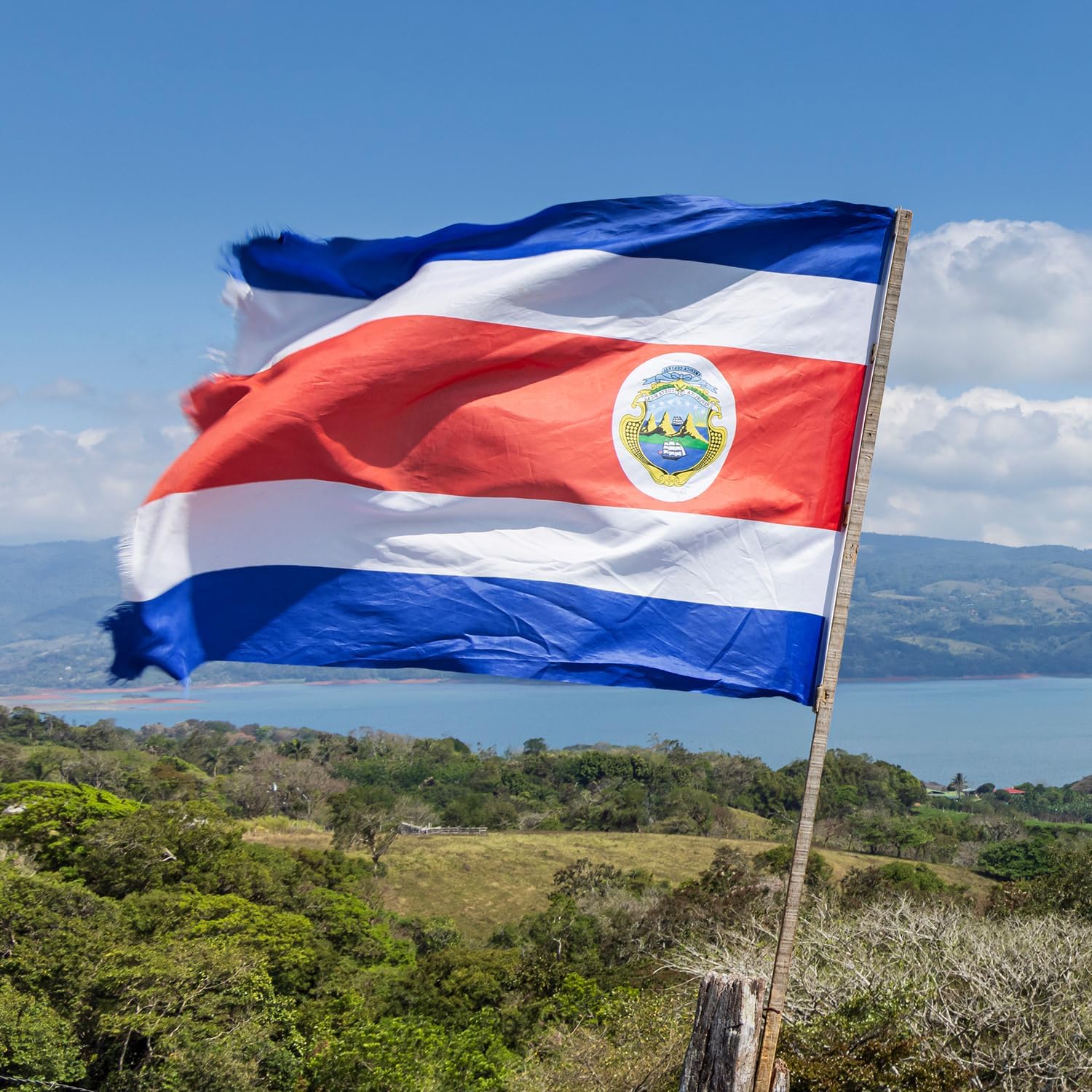 Nicaragua Flag 3x5 ft Outdoor Bandera de Nicaragua Nicaraguan National Flag | Double Sided 3 Ply Heavy Duty Polyester Banner with Brass Grommets for Home and Outdoor Decoration, 4 Rows Stitching