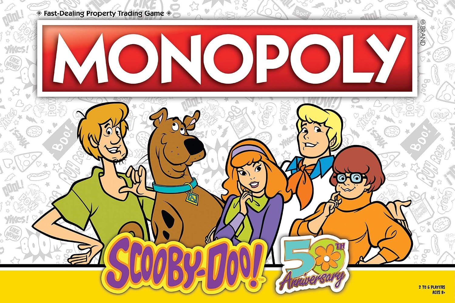 USAOPOLY Monopoly Scooby-Doo! Board Game | Official Merchandise Based on the Popular Cartoon | Classic Monopoly Game Featuring Characters