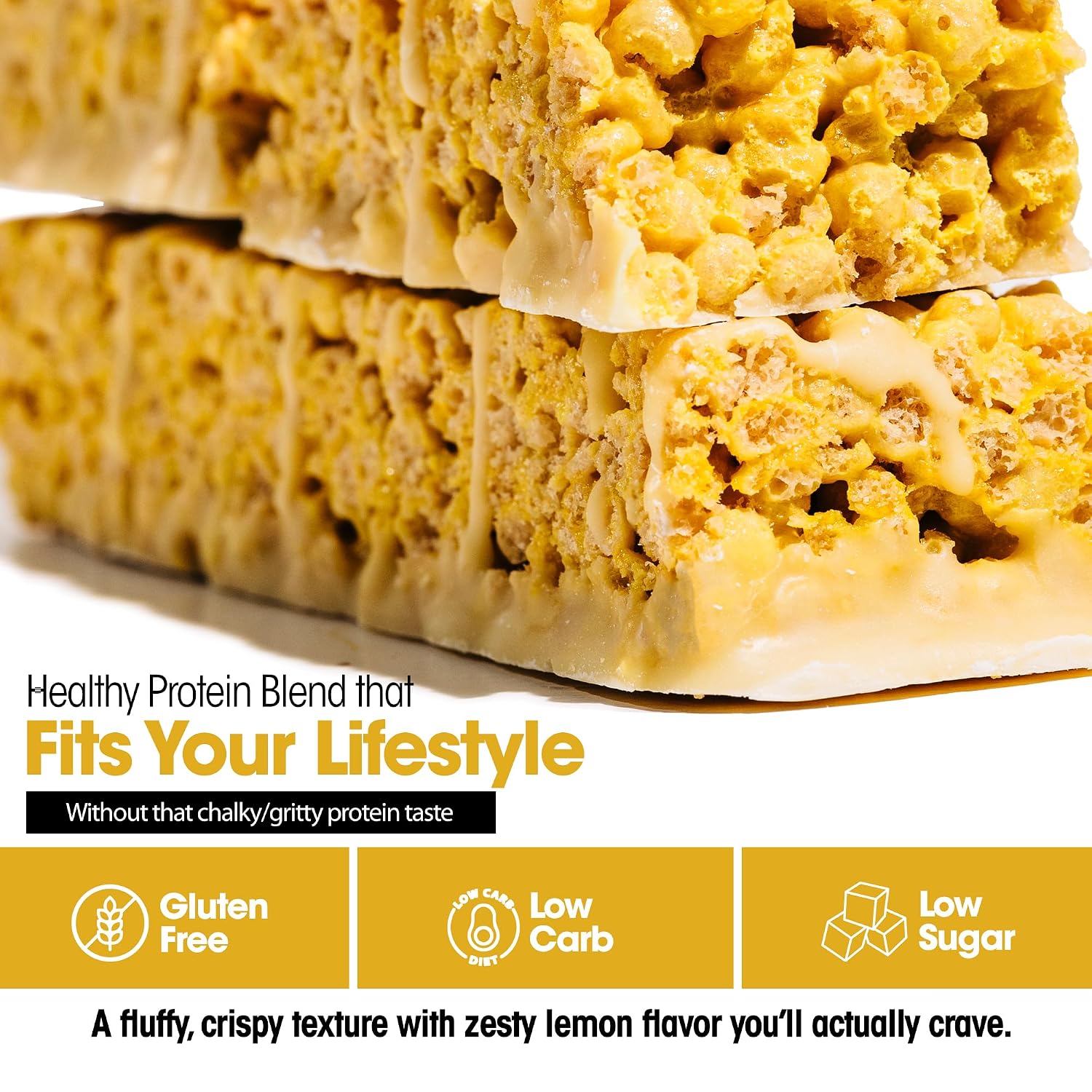 Wonderslim High Fiber Protein Bars, Low Calorie Snack – Fluffy Nutter, 7ct | 15g Protein, 7g Fiber – Gluten-Free, Low Sugar, Protein Snack Bars for Hunger & Craving Control, Weight Management Support